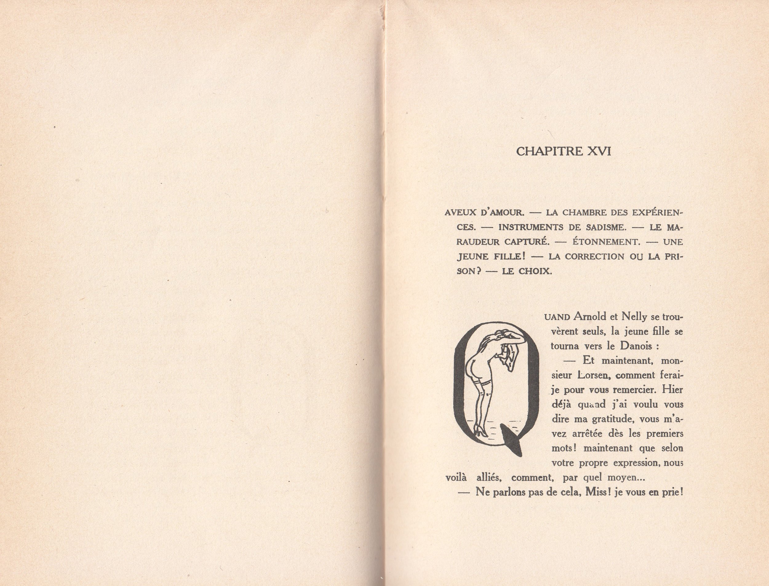 Novel Georges Topfer, 'Miss Cravache ou Les Vierges Esclaves' Spanking Illustrations_22.jpg