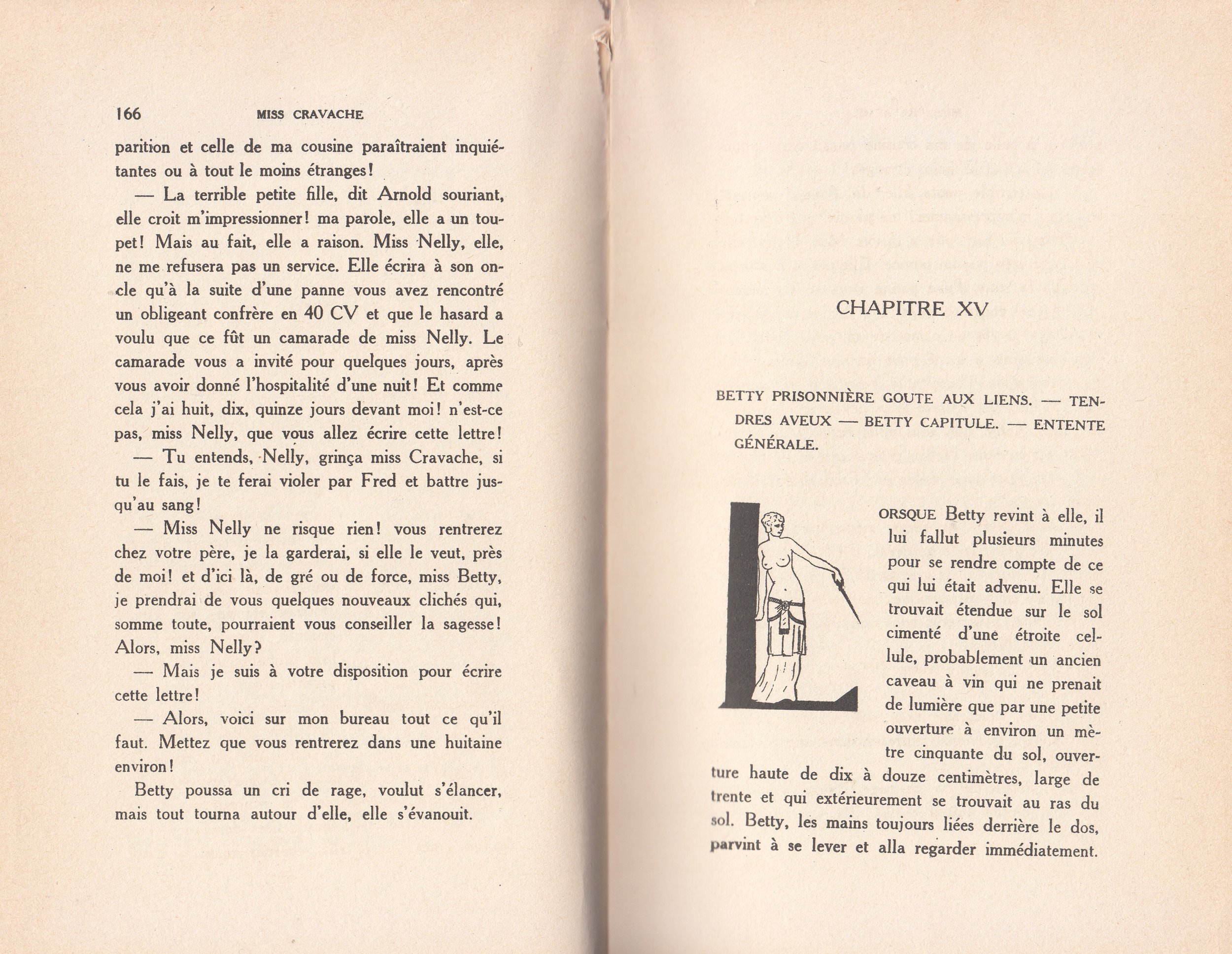 Novel Georges Topfer, 'Miss Cravache ou Les Vierges Esclaves' Spanking Illustrations_21.jpg