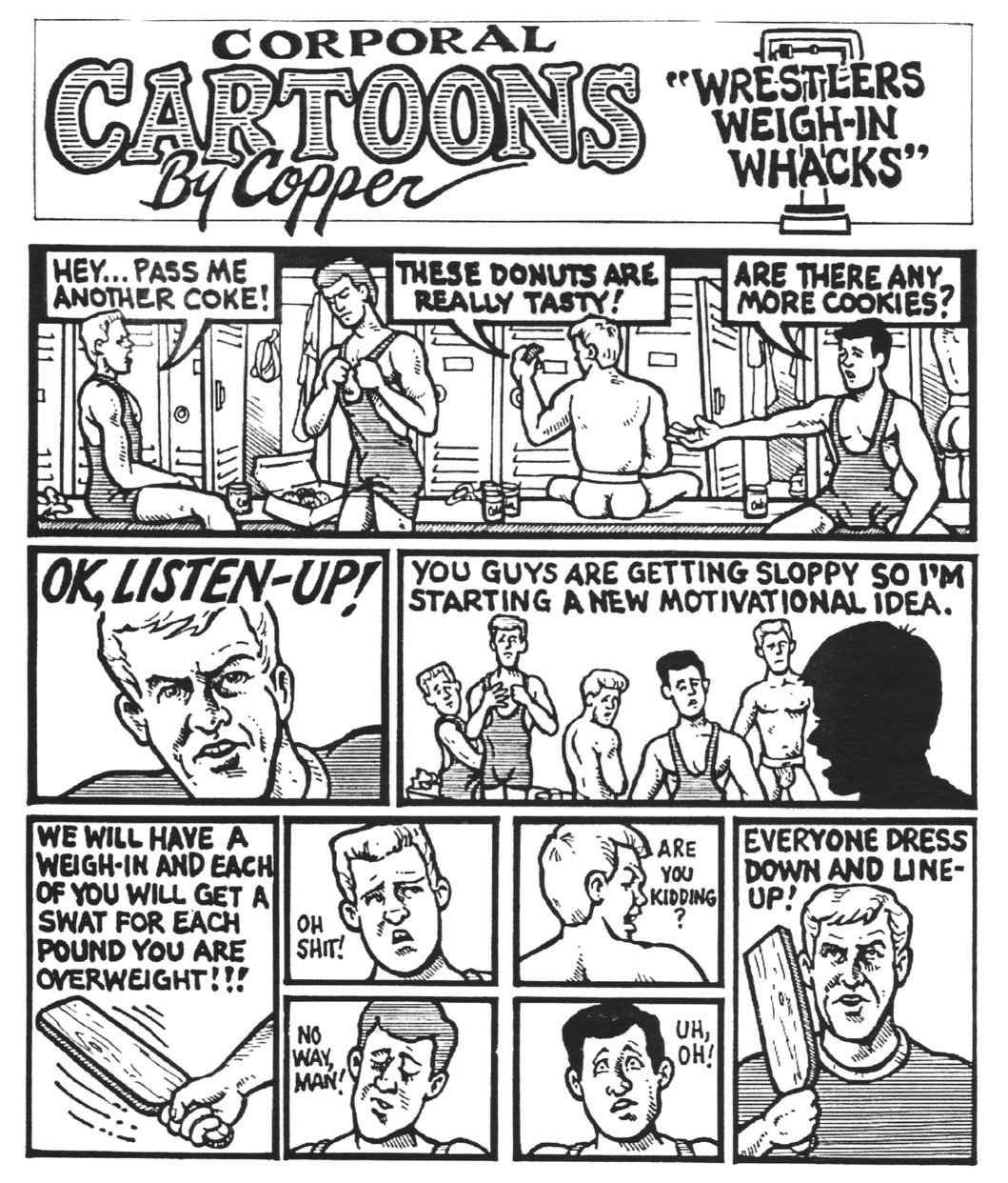 Copper, Corporal Cartoons %22Wrestlers Weigh-in Whacks%22_1.jpeg