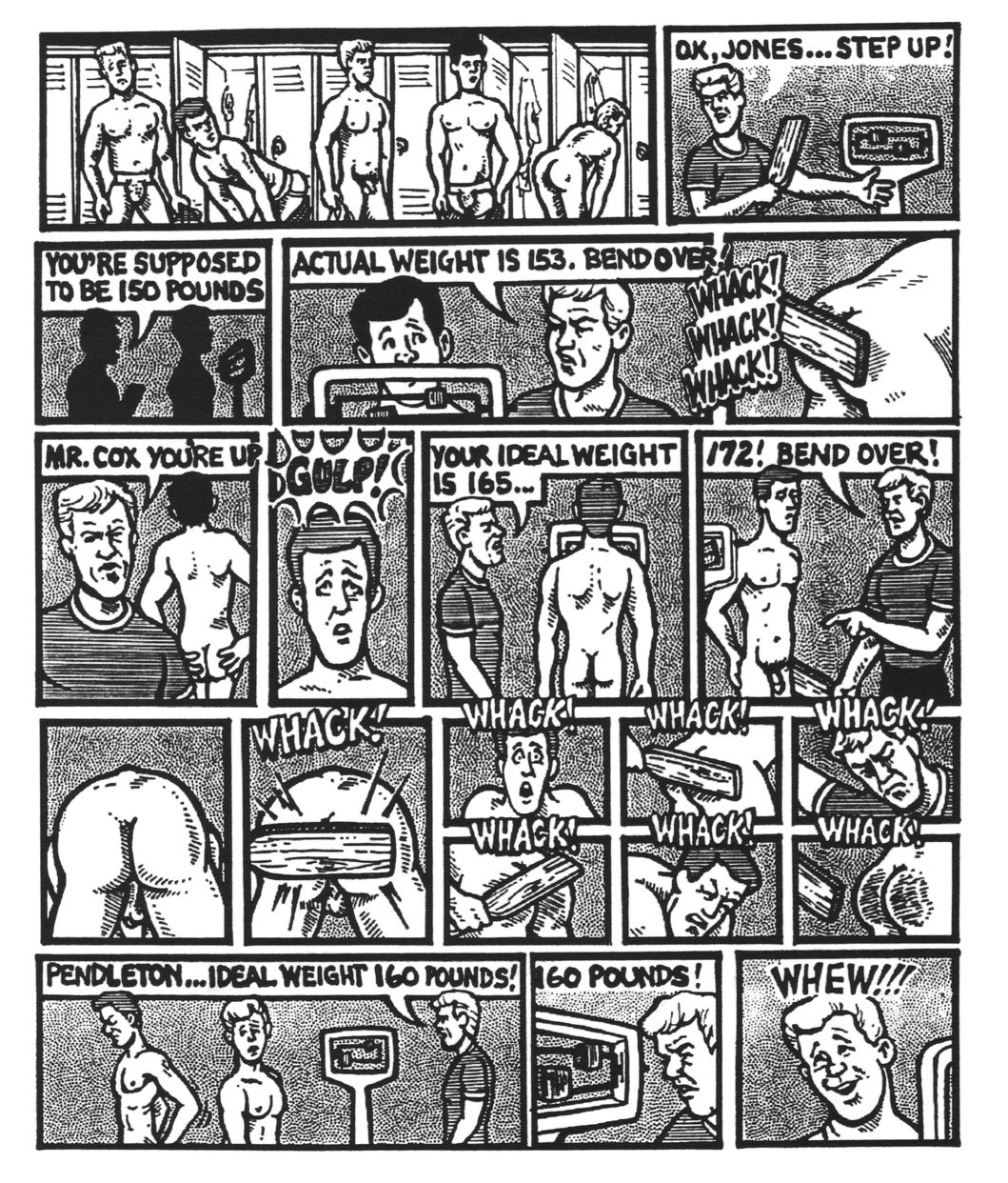 Copper, Corporal Cartoons %22Wrestlers Weigh-in Whacks%22_2.jpeg