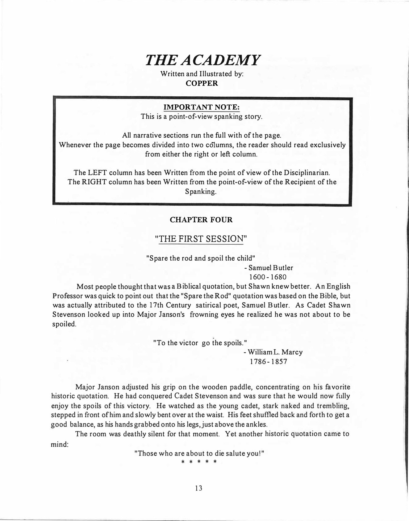 The Academy, Chapter Four “The First Session%22_1.jpg
