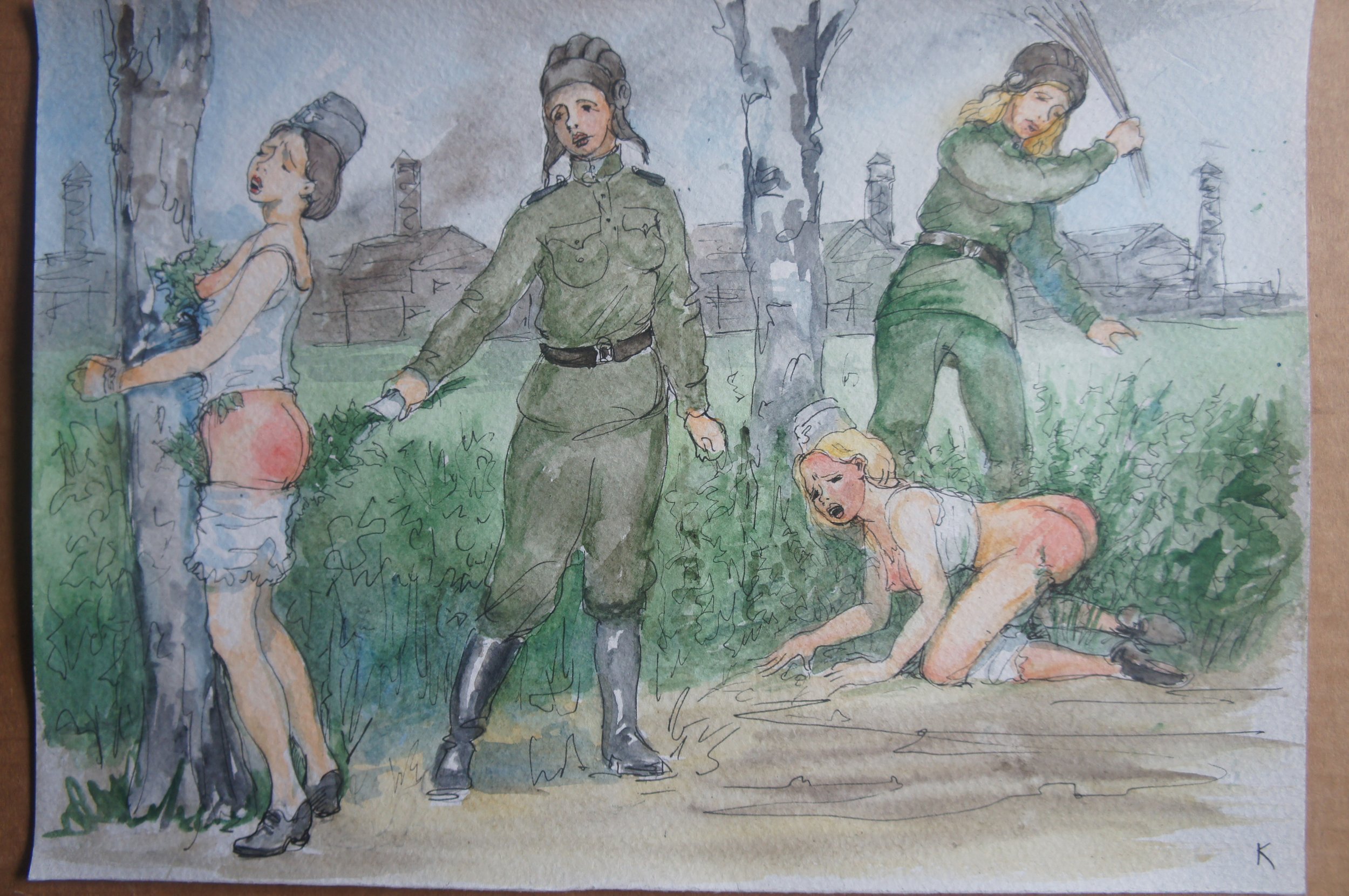 Gesperax, %22Woe to the Vanquished!%22 Spanking Story and Illustrations_5.jpeg