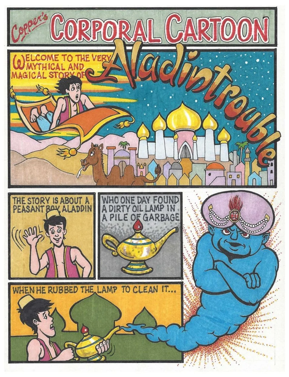 Aladdin Trouble by Copper