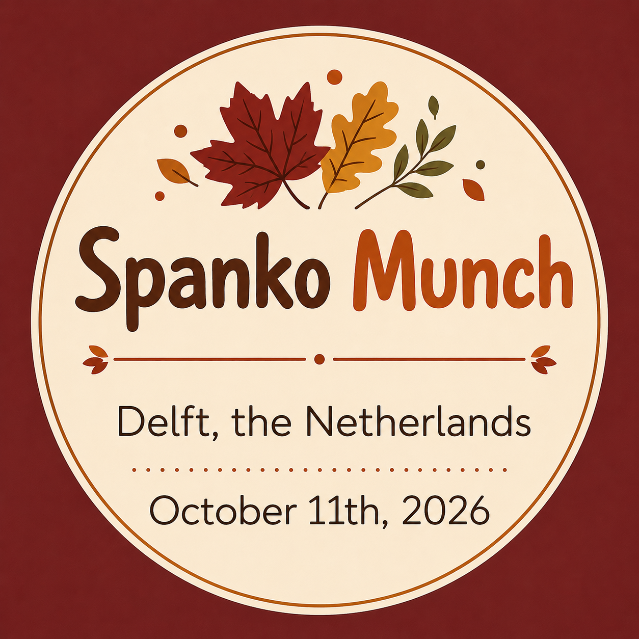 Spanko Munch – Delft | October 11th, 2026