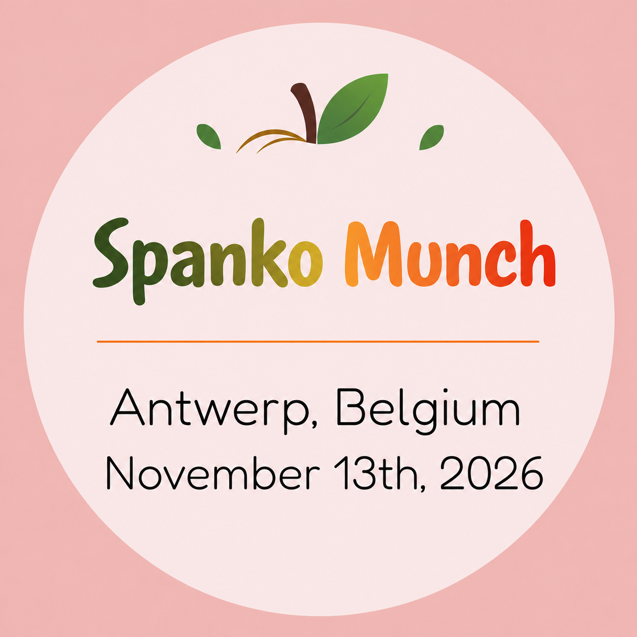 Spanko Munch # 3 – Antwerp | November 13th, 2026