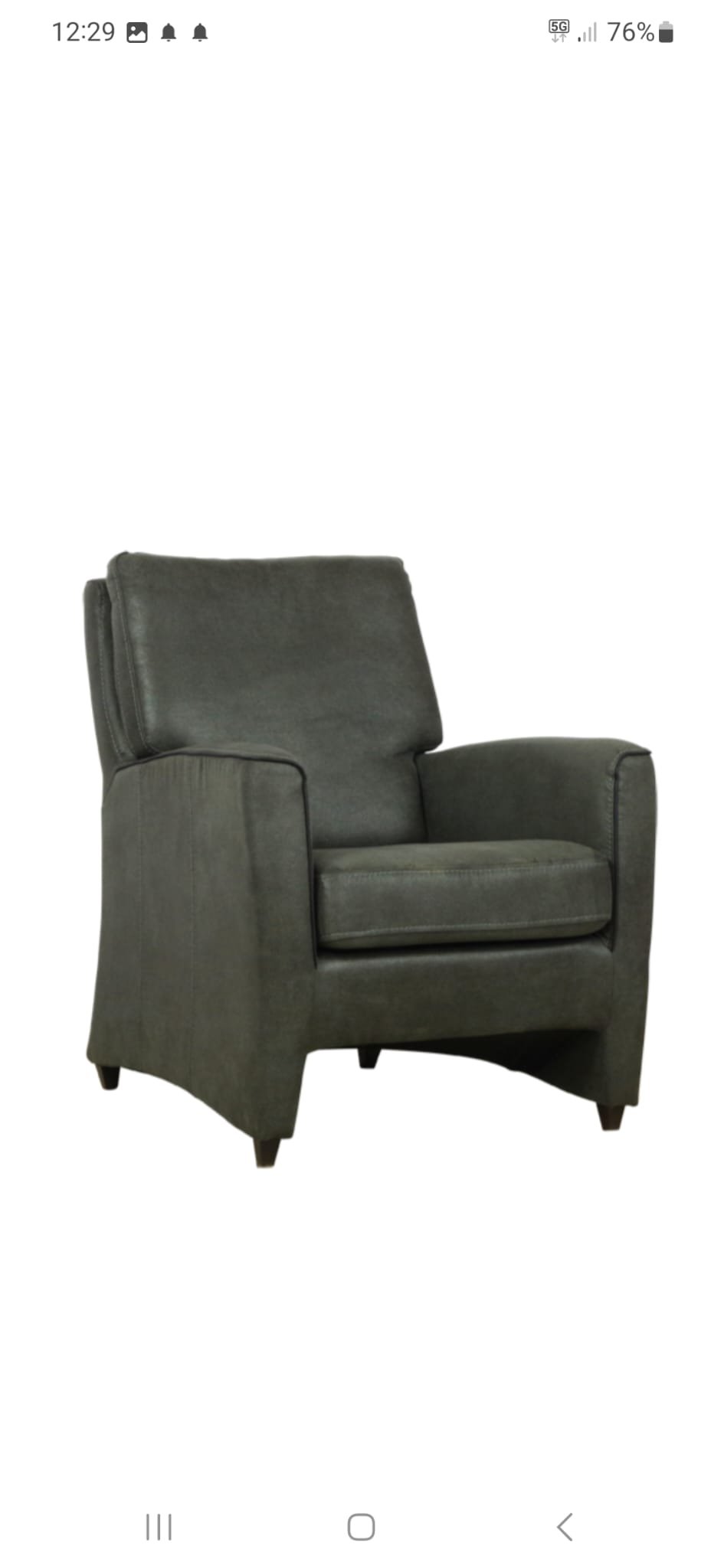 Fauteuil grijsbruin