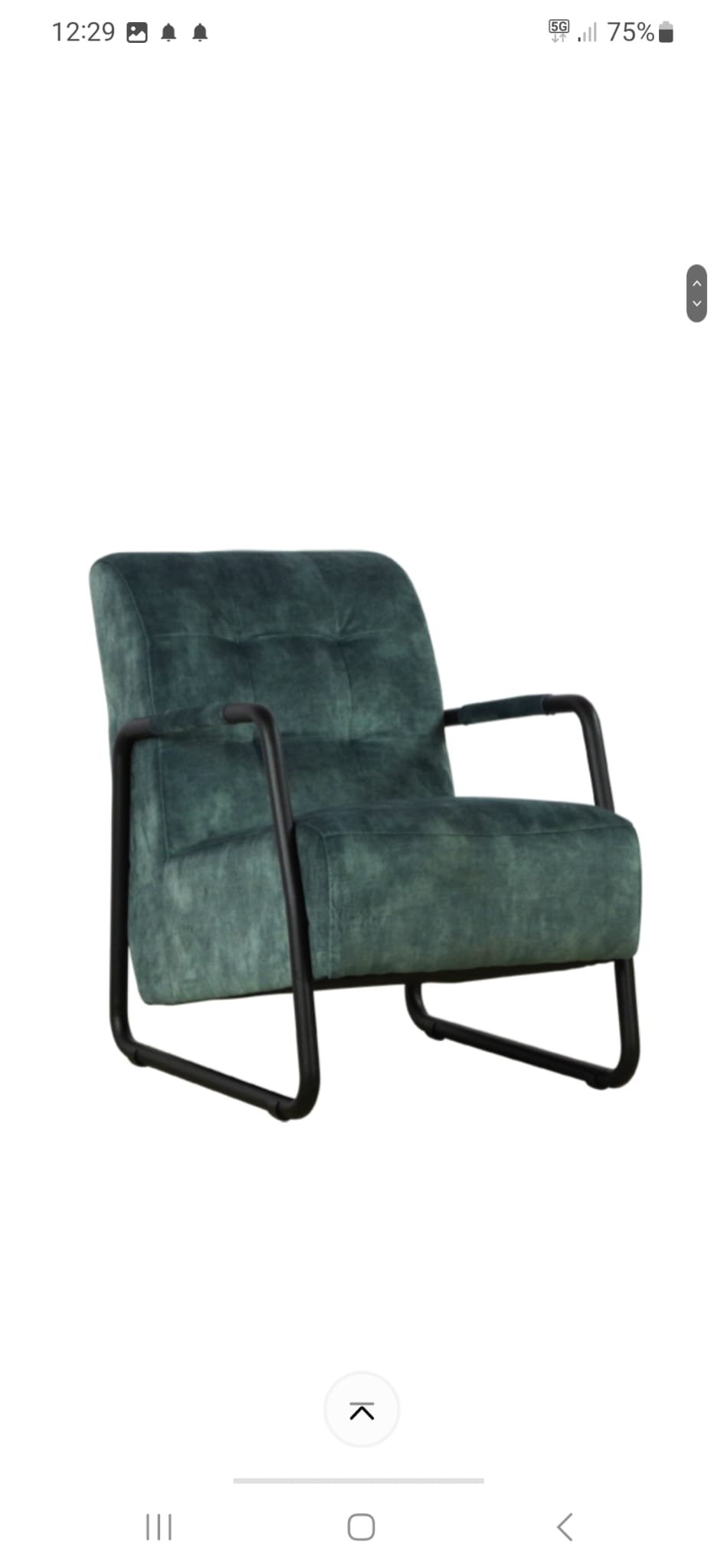 Fauteuil blauwgrijs
