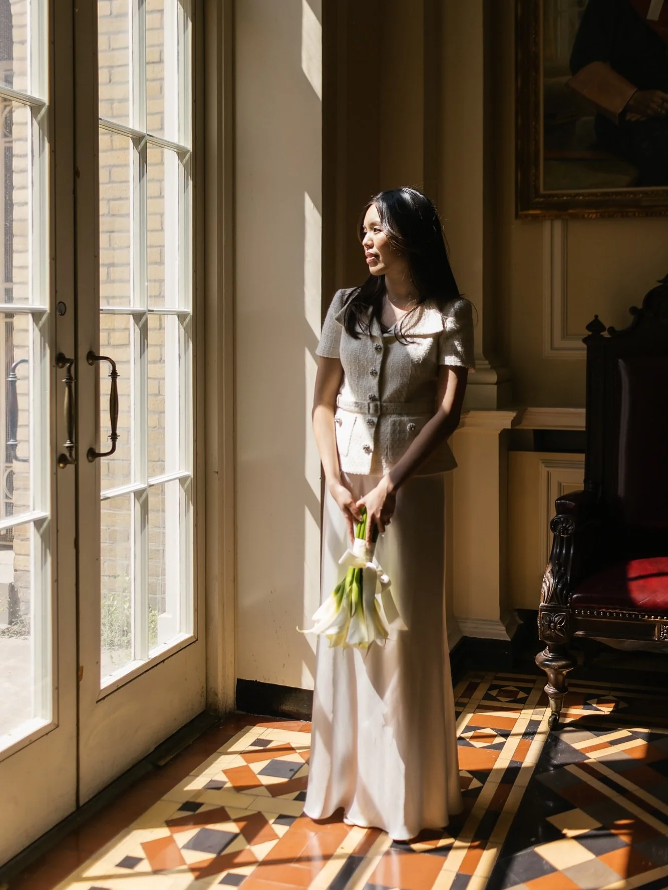 An absolutely perfect day for Nicole and David&rsquo;s intimate civil ceremony at Osgoode Hall.
