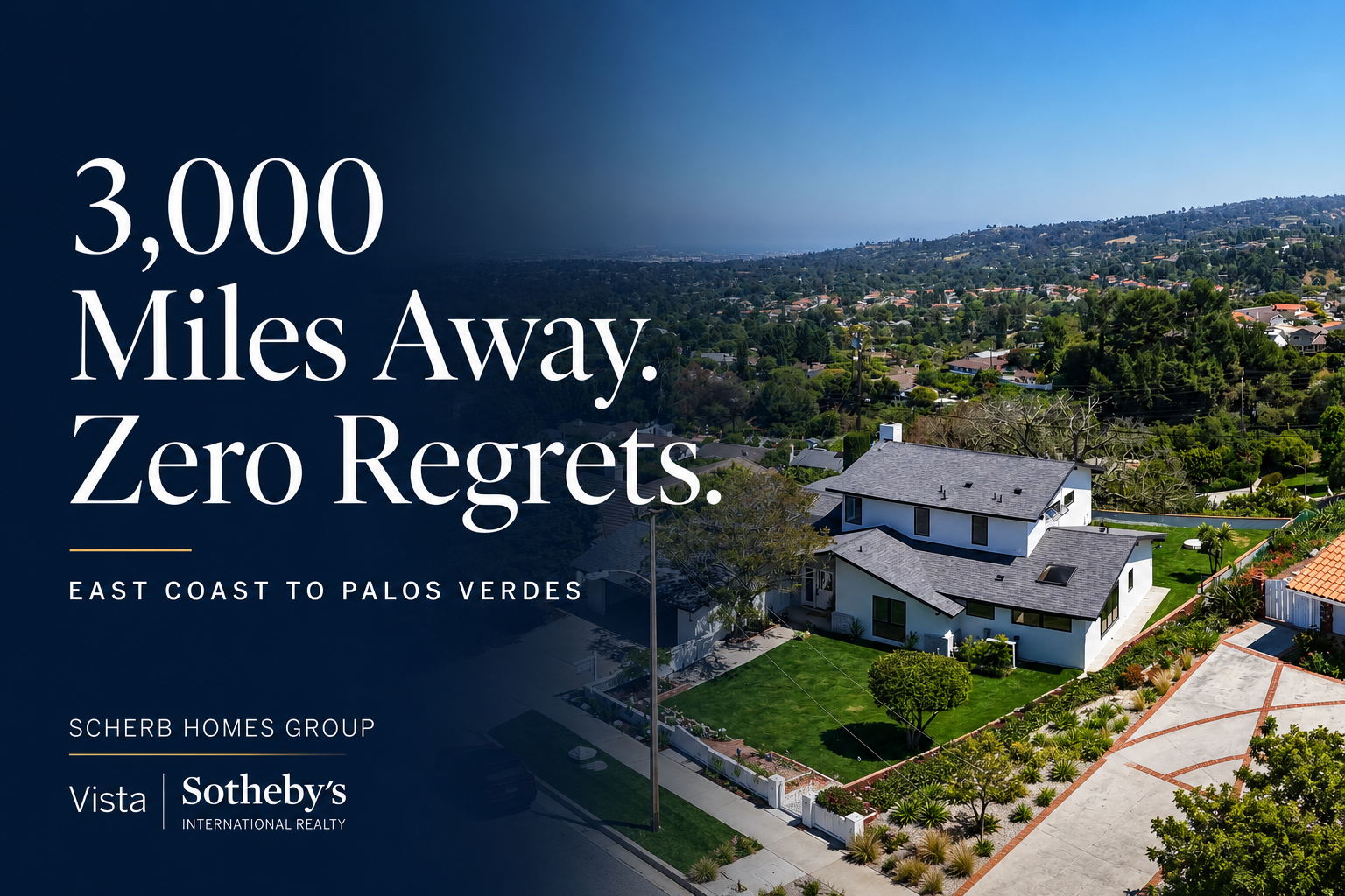 Testimonial - Helping an East Coast Family Relocate to ROLLING HILLS ESTATES: A Client Success Story