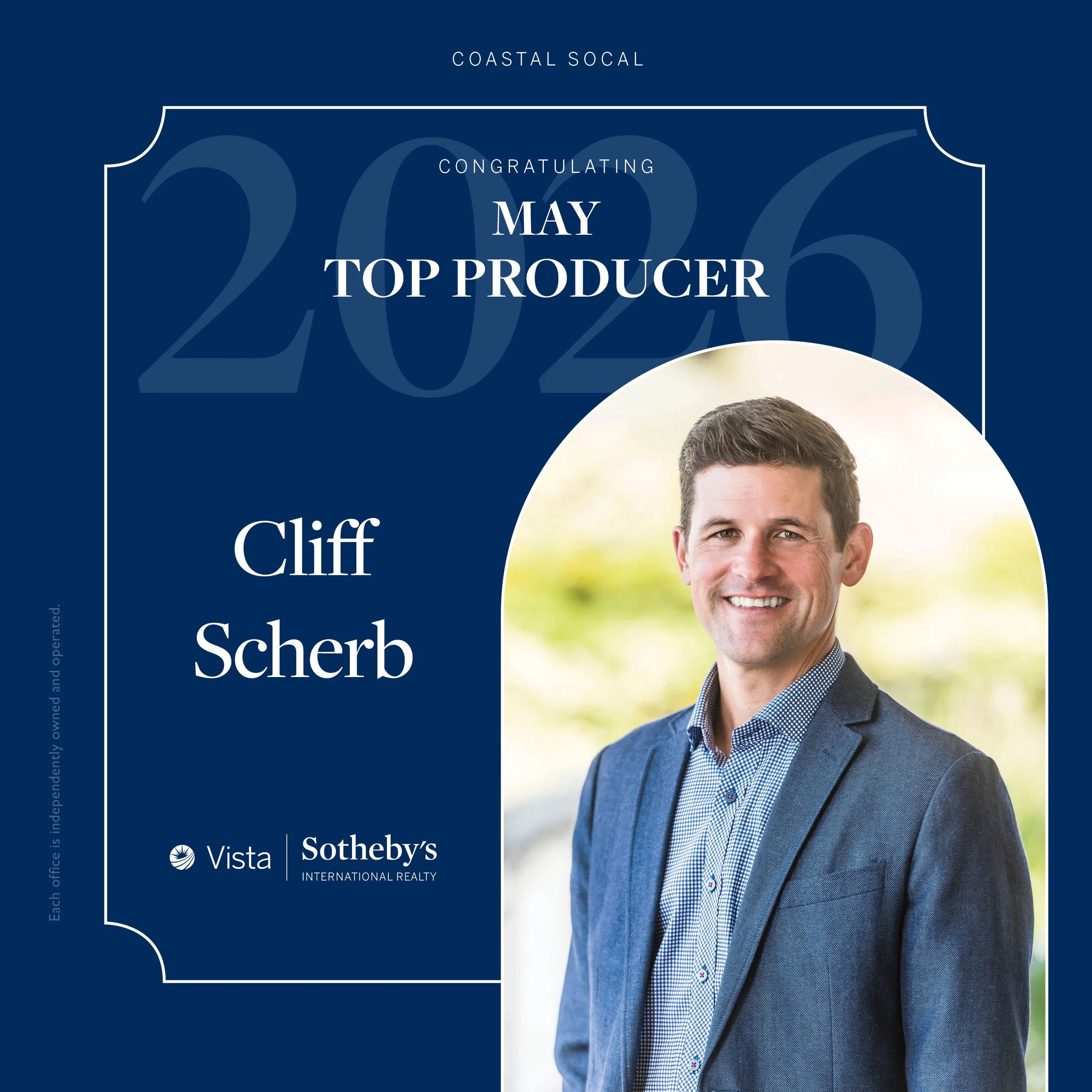 Scherb Homes Group Named Top Producers for May 2026 at Vista Sotheby’s International Realty