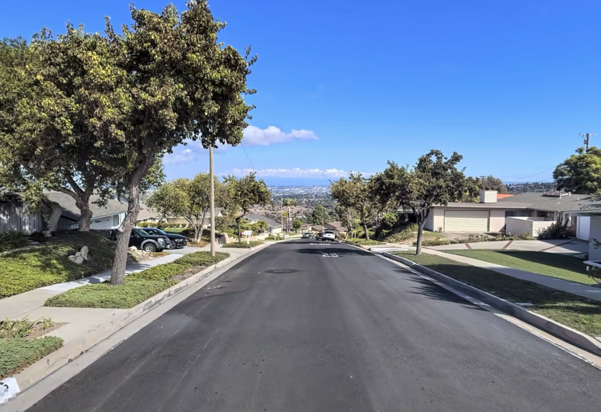 Bluemound Road Rolling Hills Estates
