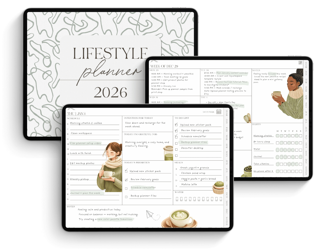 2026 Digital All in One Lifestyle Planner