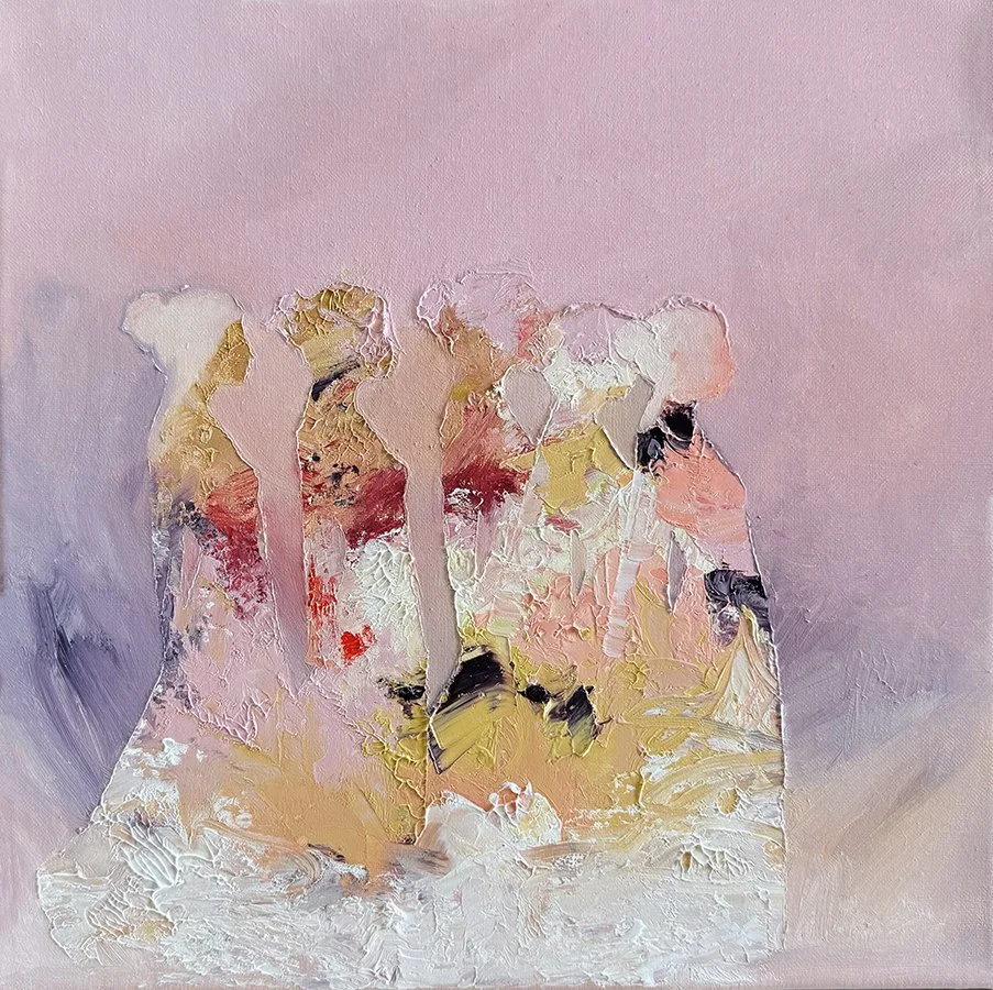 "And Just Because We Owned A Wish" ©HG, 
Oil on linen, 
12 x 12 in.