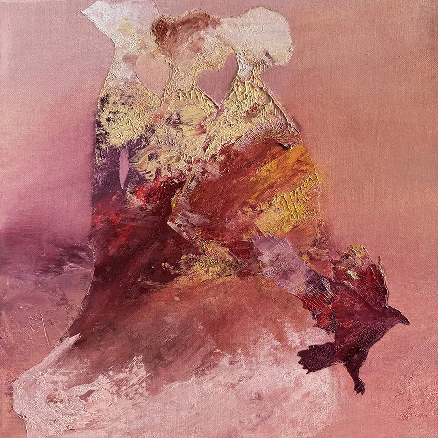 "And We Will Not Be Lead Astray" ©HG,
Oil on linen,
12 x 12 in.