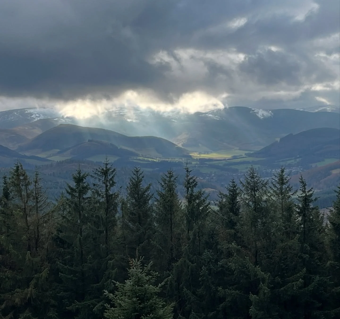 A poignant moment and one of the best views in the valley.