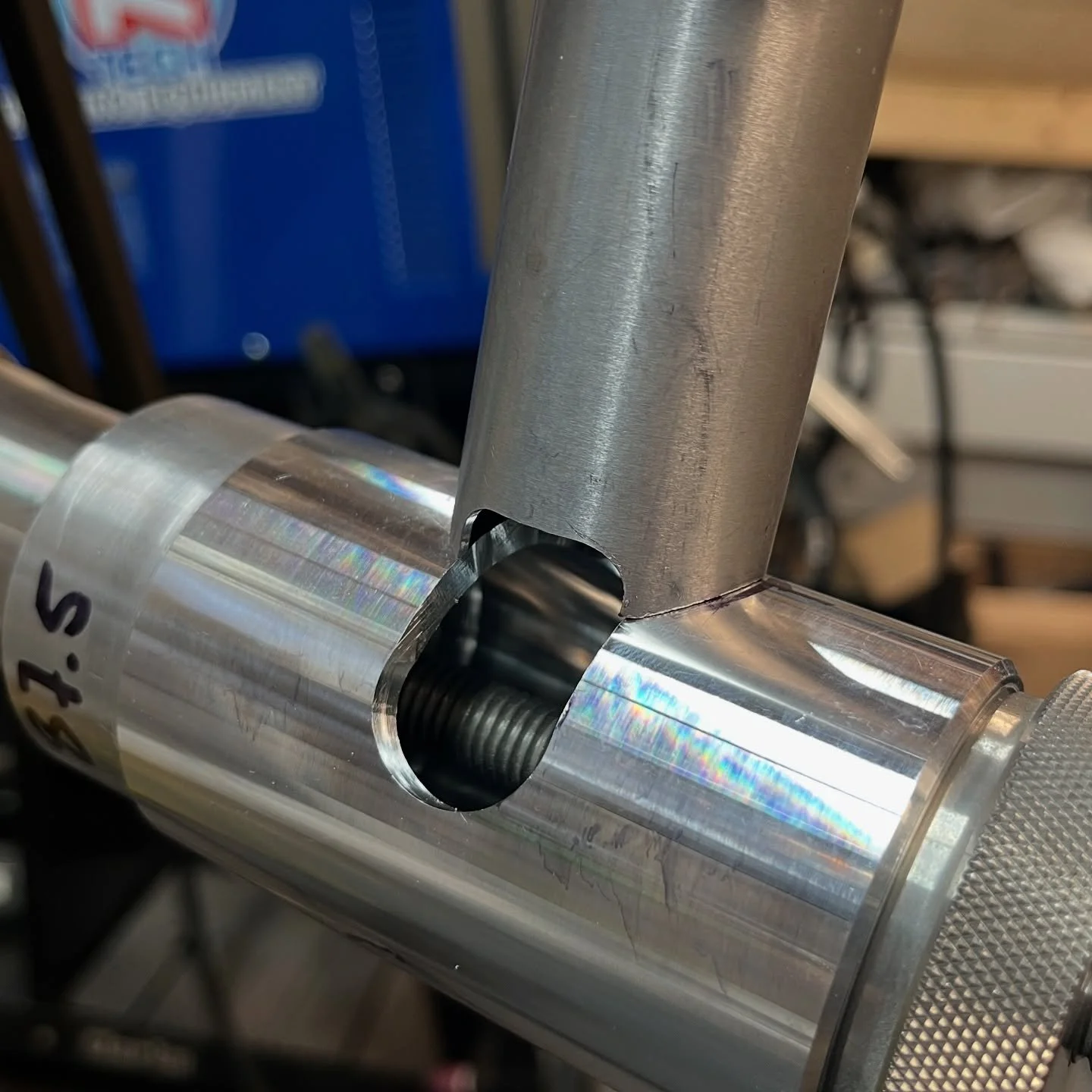 Hidden details. Think I&rsquo;ve finally settled on a method for pita internal cable routing.