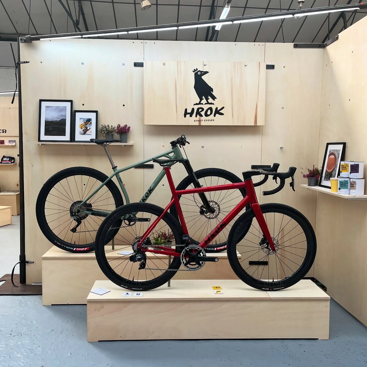 Long old journey yesterday, but all setup. @bespoked.cc