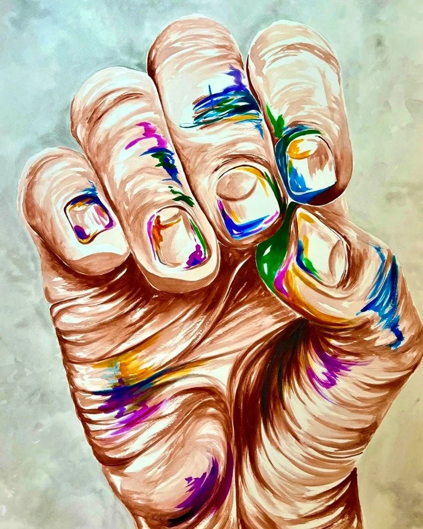 I've had my nails done maybe three times in my life.
It never really felt worth it.
Most days, I&rsquo;ve got paint stained into the cracks of every finger.
A dead giveaway that I basically live in the art room.
My students, though? They take pride i