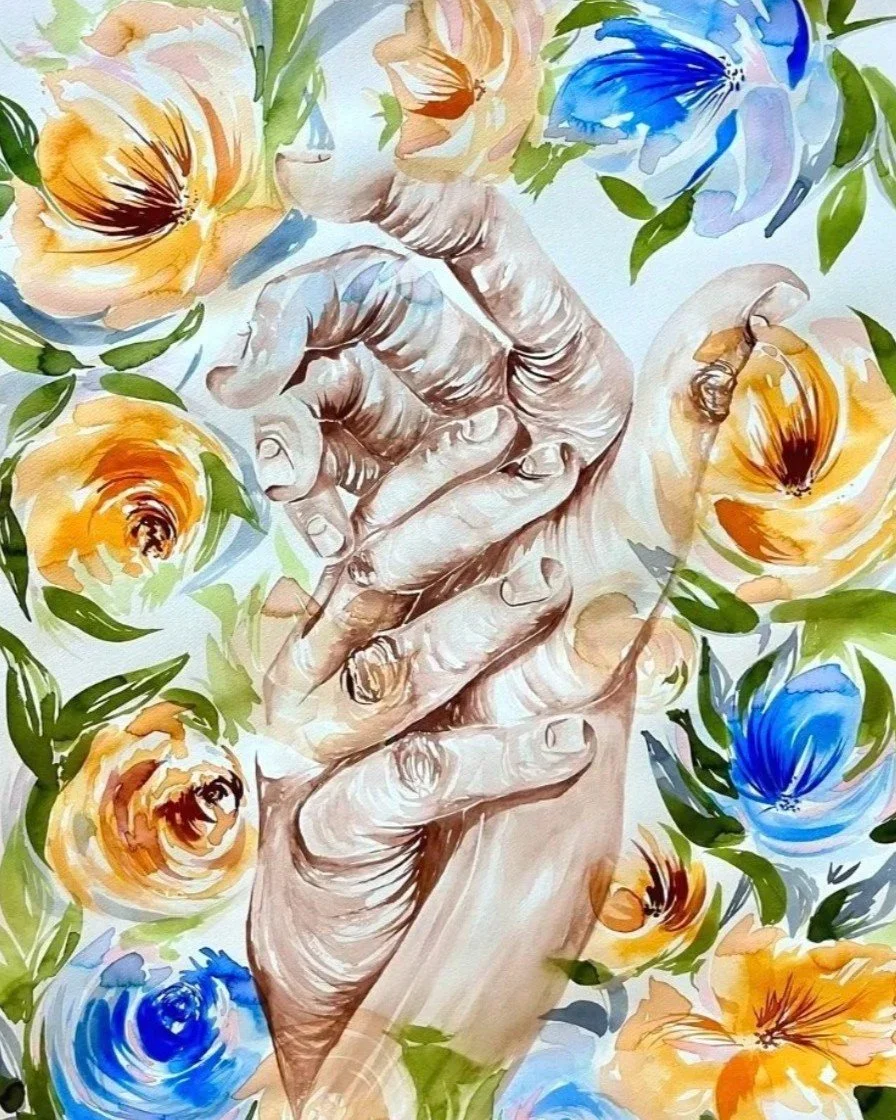 I know it doesn&rsquo;t look like much.

It's just the seed of an idea.

The first ray of sunshine to peek through a cloud after a storm.

But to me, it&rsquo;s the whole world.

WHOLE WORLD
watercolor, 20"x 30"

This painting is available 