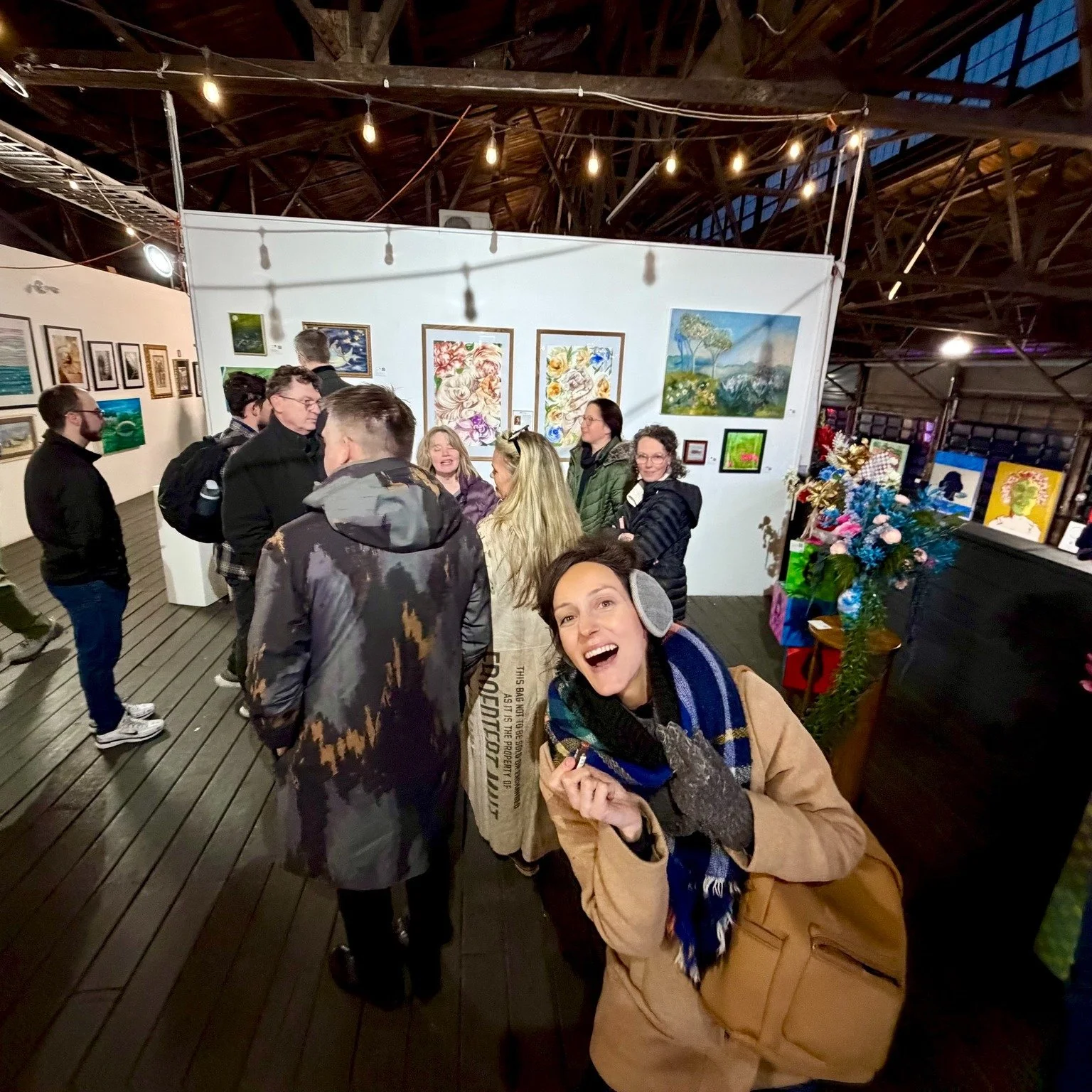 There&rsquo;s just ONE more weekend to see The Creative Alliance Show at Cherry Street Pier. 

A group exhibition featuring my work alongside 40 artists from one of the most supportive creative communities I know.

The show is open daily through Marc