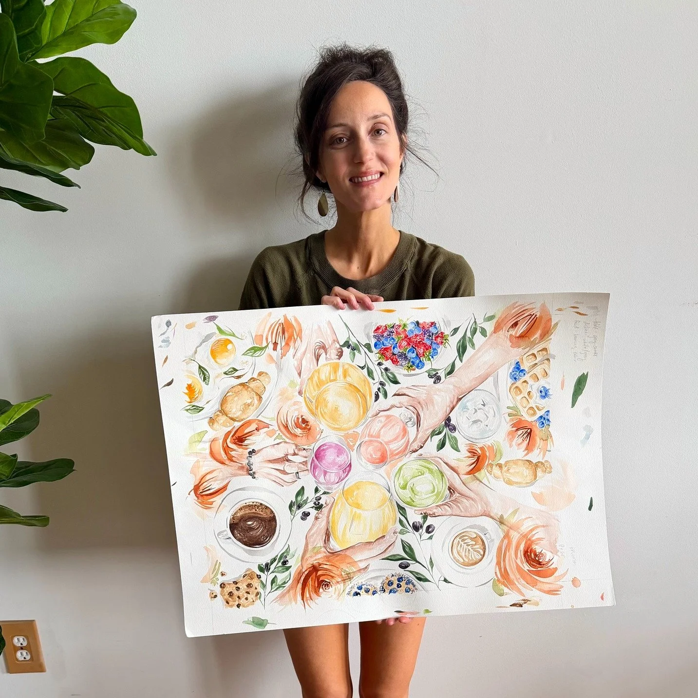 Three years into this art business and I&rsquo;m spending the season the best way I know how: making new work for the Media Spring Arts Show in two weeks.

This part of the process, when ideas become real, is still one of my favorites.

Join me in Me