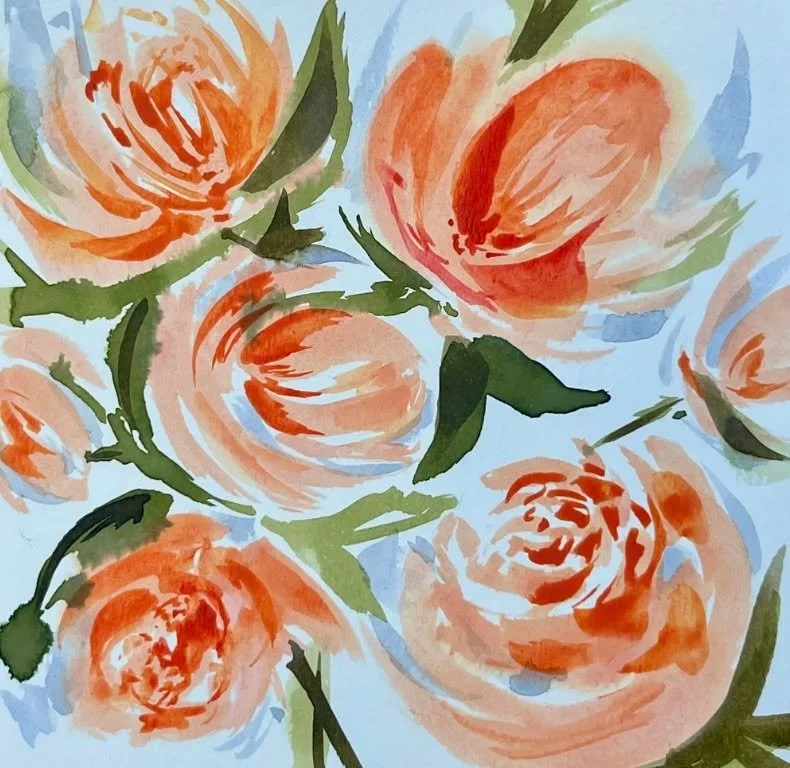 Sometimes when I&rsquo;m overwhelmed.
I imagine myself falling into a bed of flowers.
Soft.
Silky.
And quiet.
Hiding me for a minute.
Protecting me from the impossible shape of everything ahead.

Flower Study 11  is available here 👇
https://www.emil
