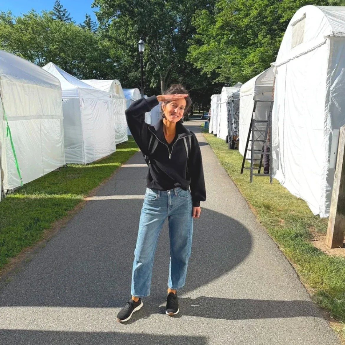 I&rsquo;m double dipping.

In 2 weeks, I&rsquo;ll be in 2 shows in 2 towns on the same weekend. ✨

Saturday I&rsquo;ll be in Lititz with more than 130 artists filling Moravian Church Square.

Sunday I&rsquo;ll be back home for the Phoenixville Art Wa