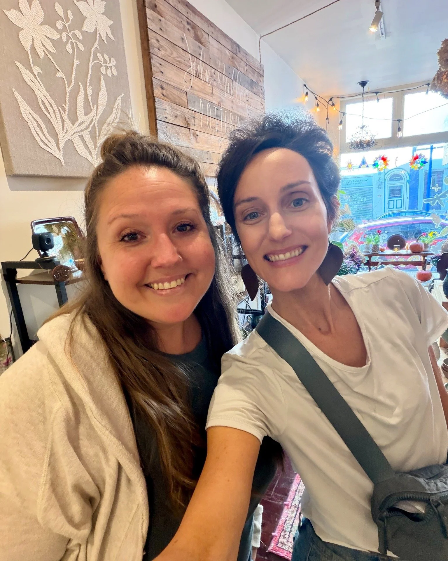 Phoenixville gets extra cute this time of year.

Last time I walked into town, I accidentally came home with four Christmas gifts.
Love when that happens!
Out for a coffee but suddenly feeling organized 👏

I&rsquo;m the 2-D artist of the month this 