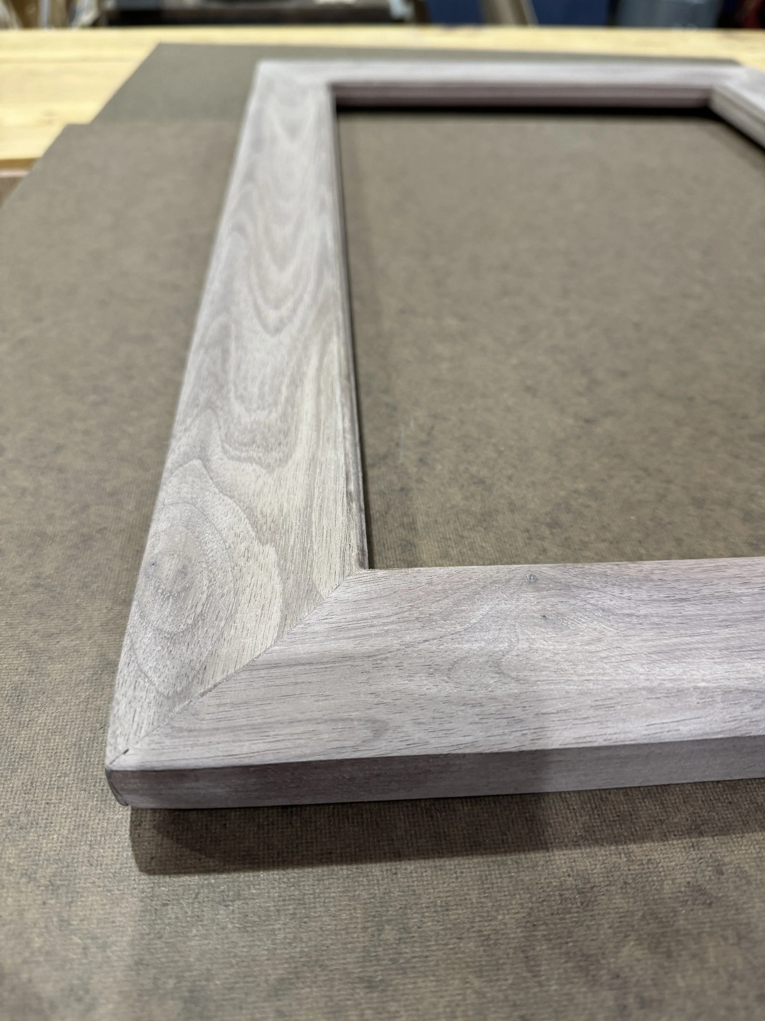 Mitered ends look great!