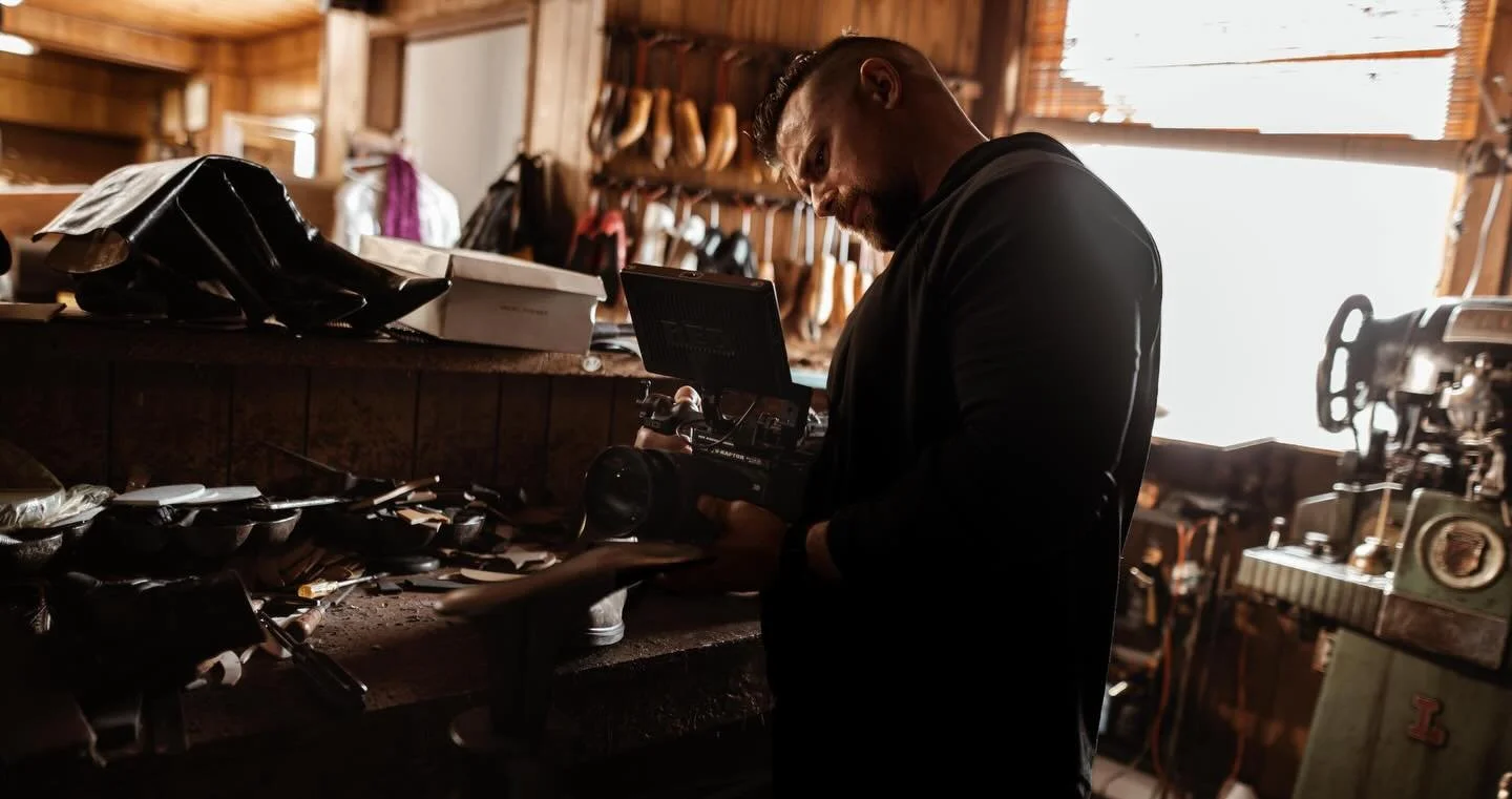 Behind-the-scenes magic from our latest &lsquo;This is&rsquo; episode! We finally unleashed our new RED Raptor XE and it&rsquo;s impressive.

Then there&rsquo;s Tony: 80+ years as a master shoe cobbler, pouring his soul into every stitch and hammer s