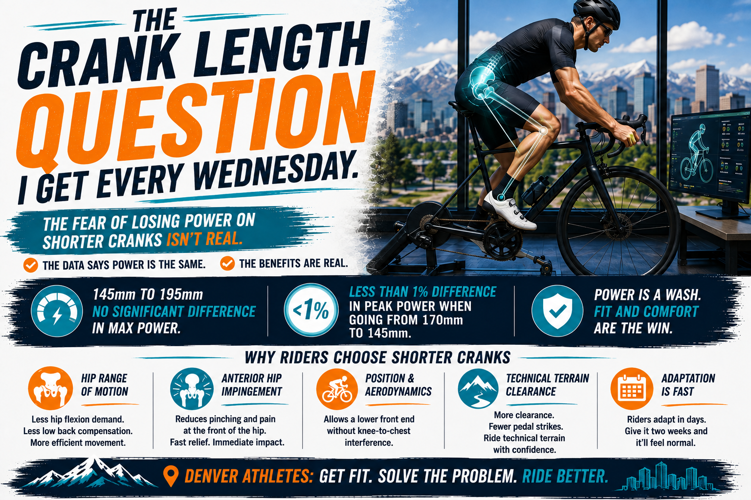 Should I really be considering shorter crank arms?