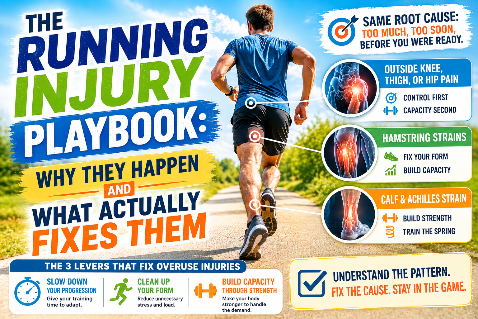 The Running Injury Playbook: Why They Happen and What Actually Fixes Them