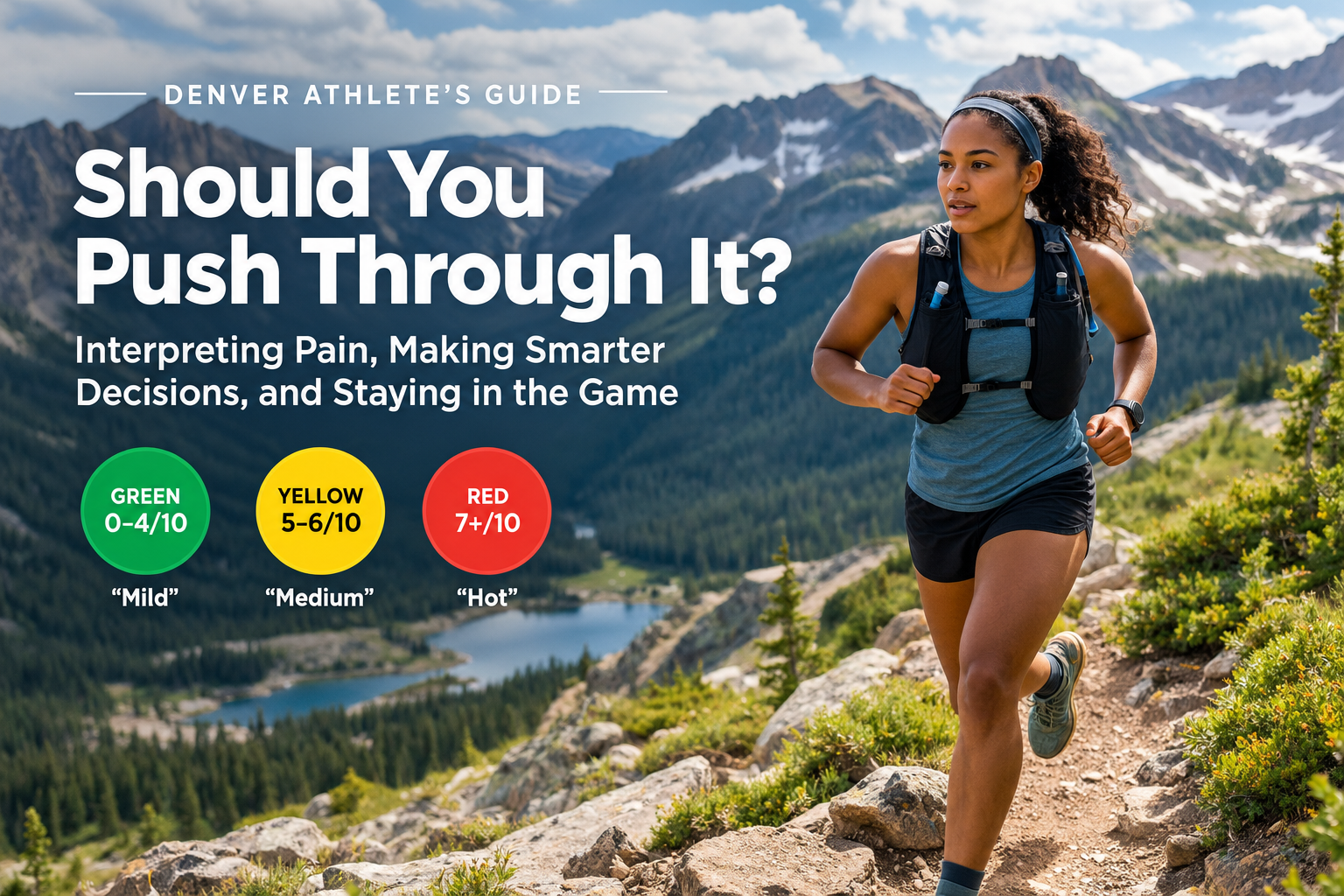 Should You Push Through It? A Denver Athlete’s Guide to Interpreting Pain