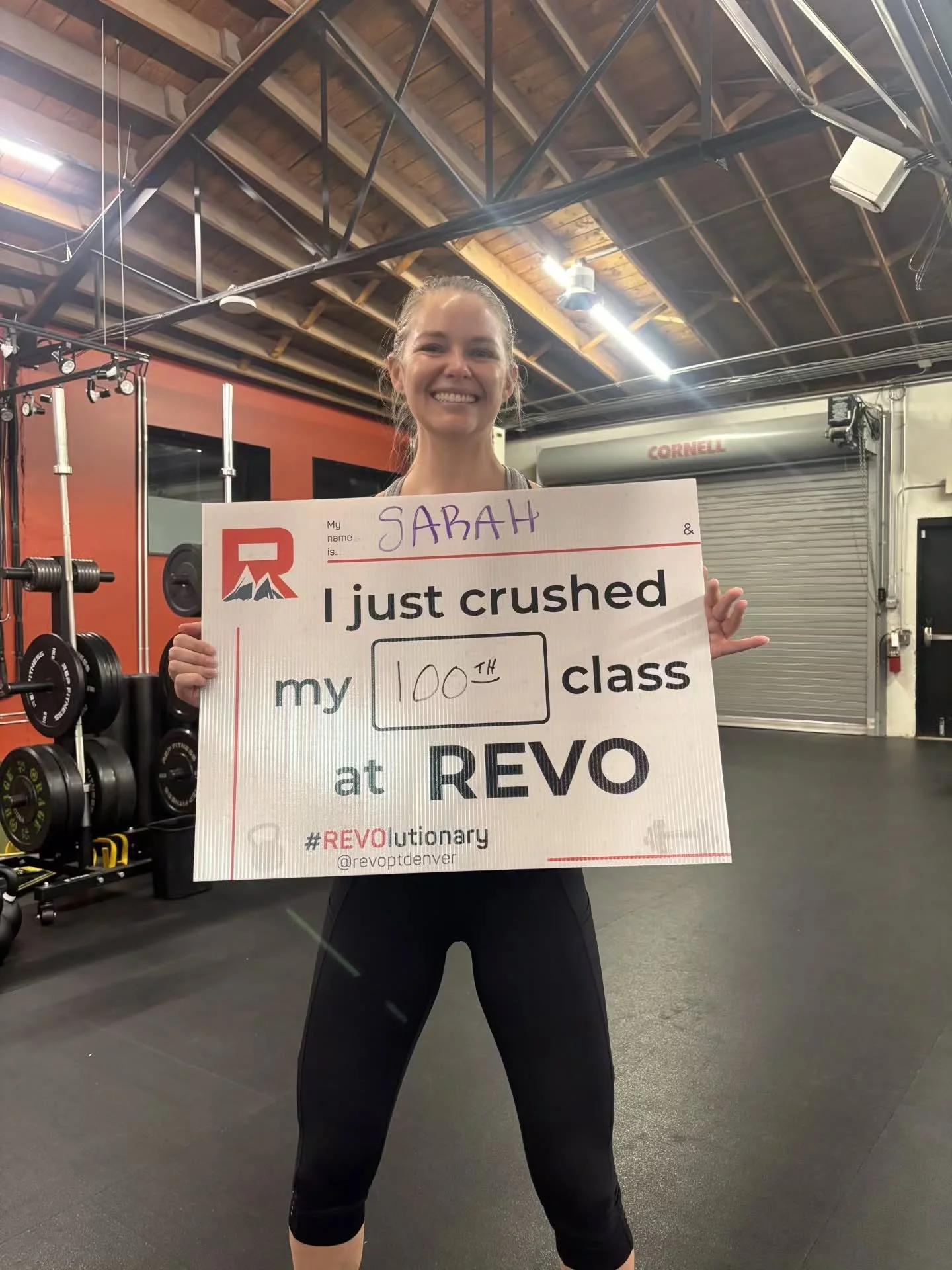 Sarah C keepin it 💯
Congrats, Sarah!  We're glad you're here!