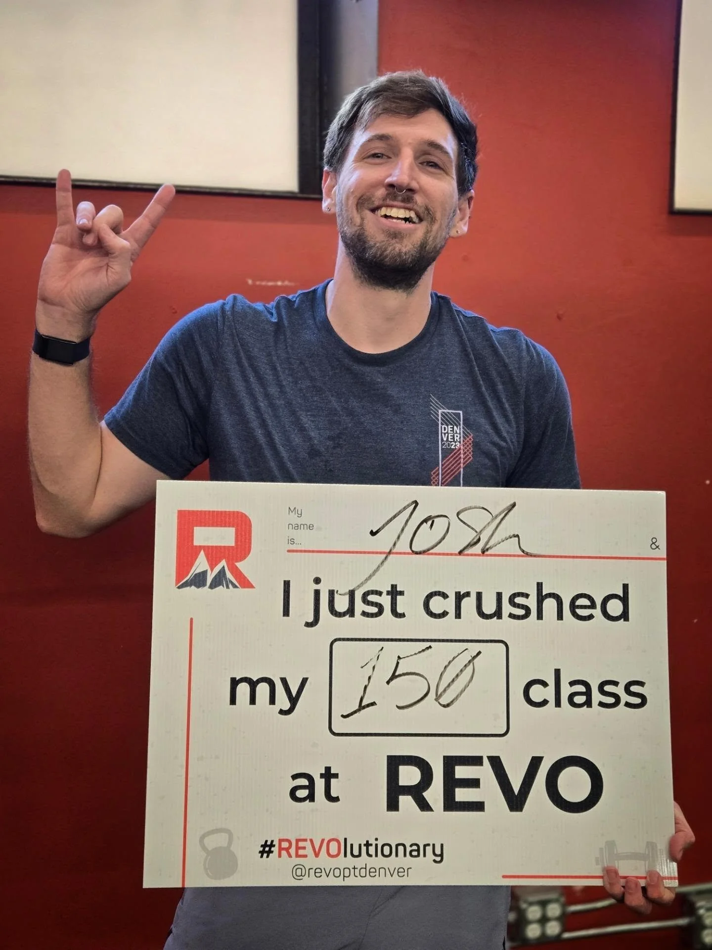 🎸 Rock on!🎸
150 classes and still getting stronger.
We're glad you're here, Josh!
