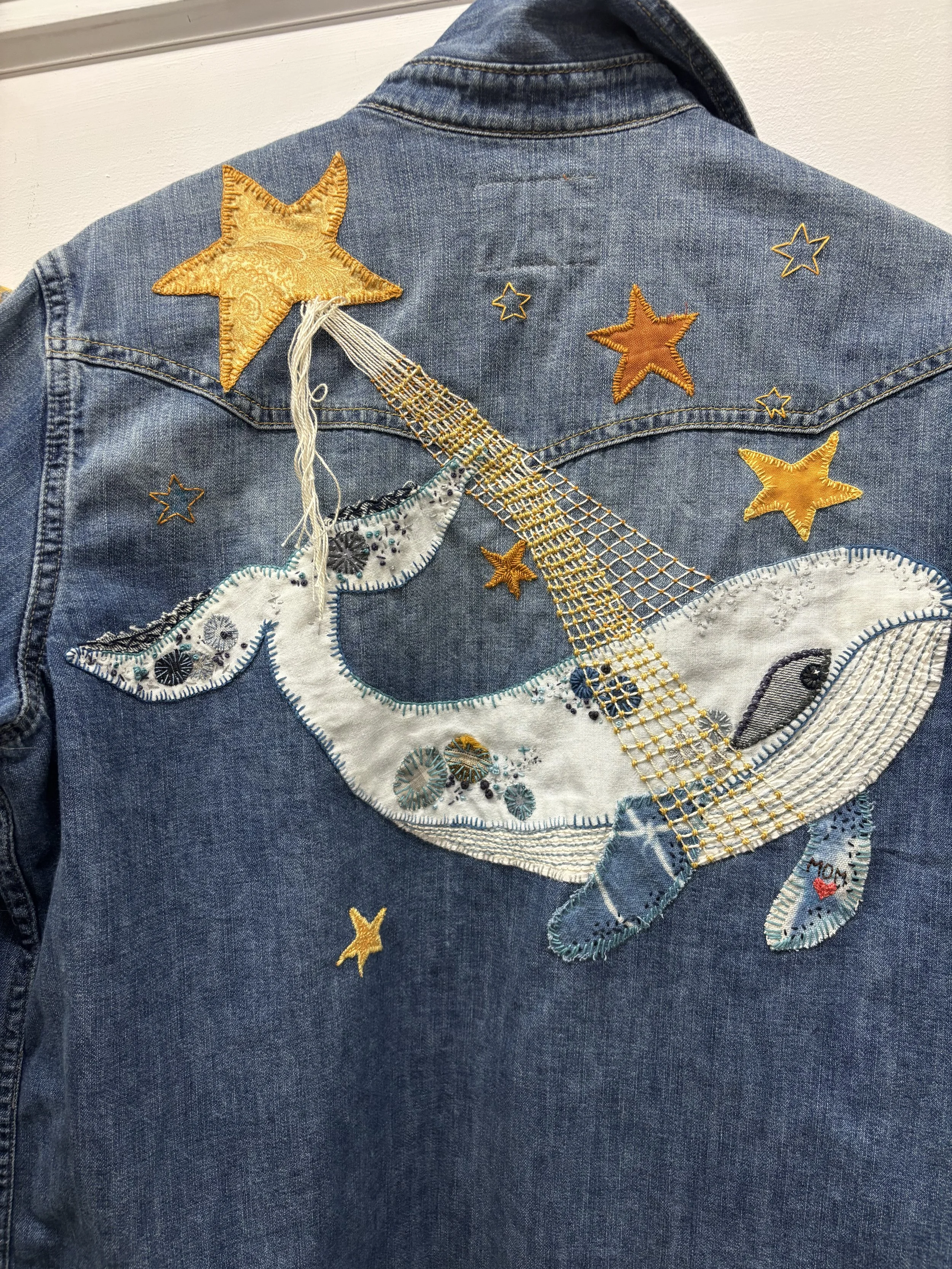 Embroidered Applique Workshop: Saturday, March 21st 2:00 - 3:30pm