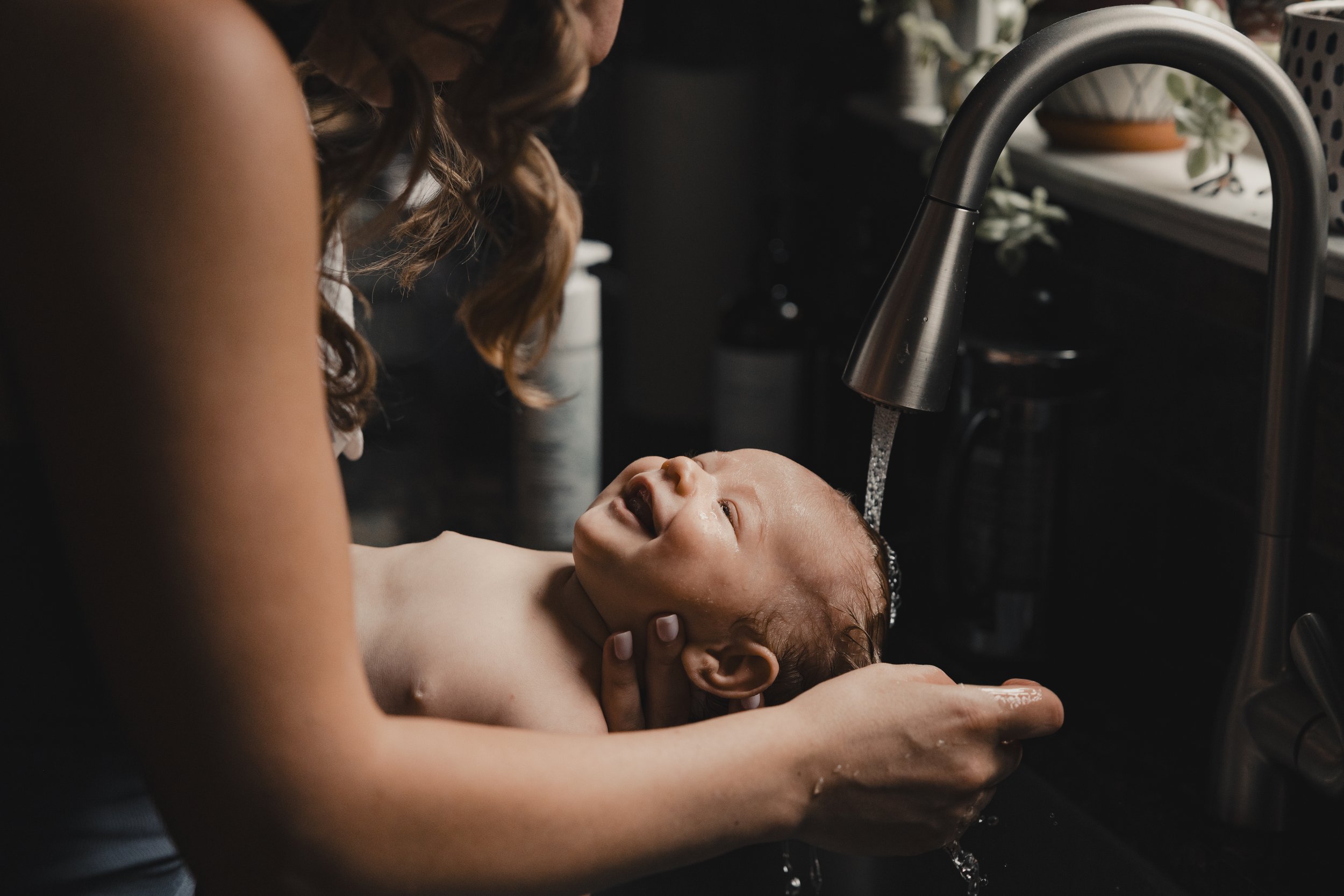 Adorable Nephew's Joyful Shower Time at Delaware Wedding Prep