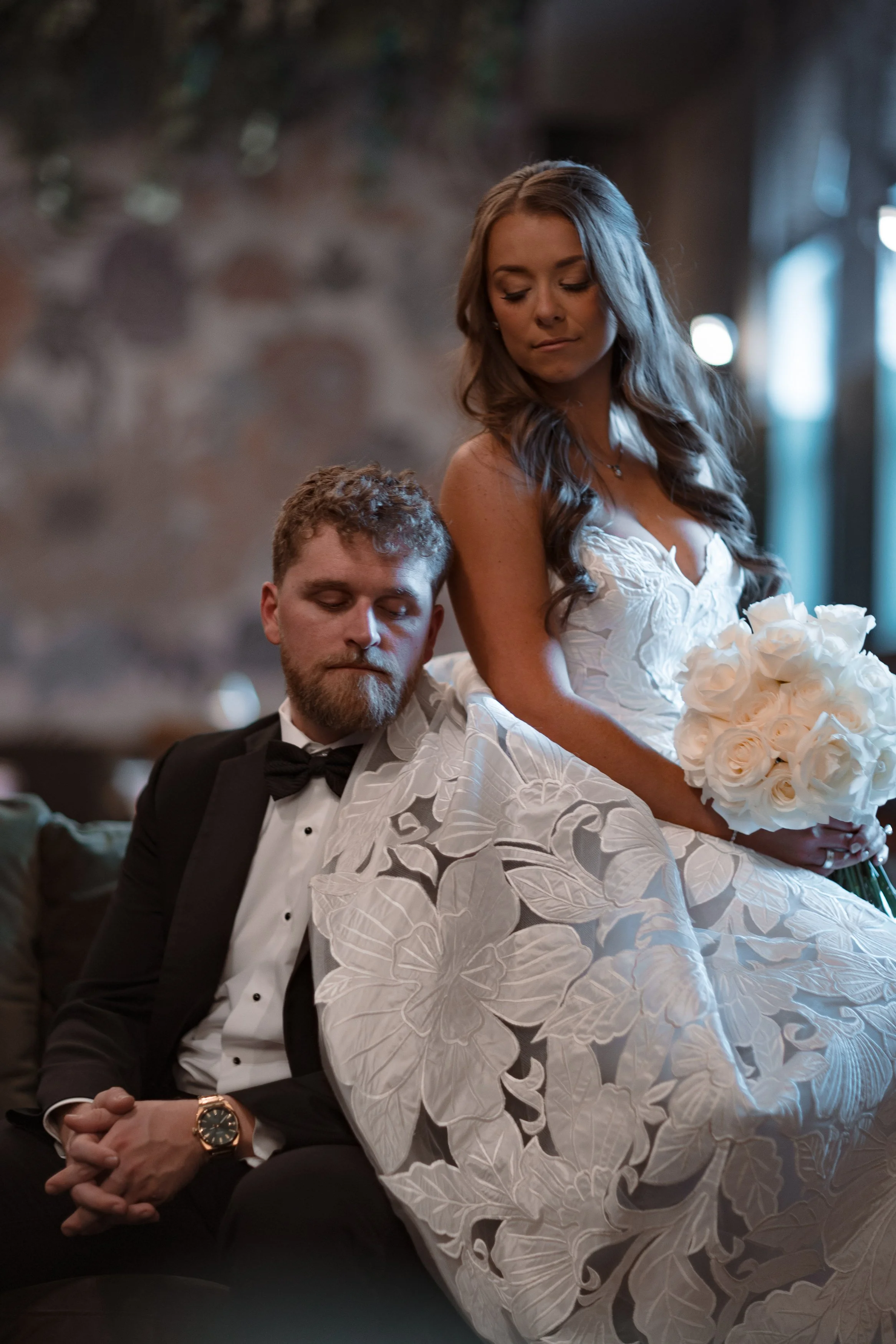 Melissa and Brian | Romantic Winter Wedding at The Switch House Philadelphia