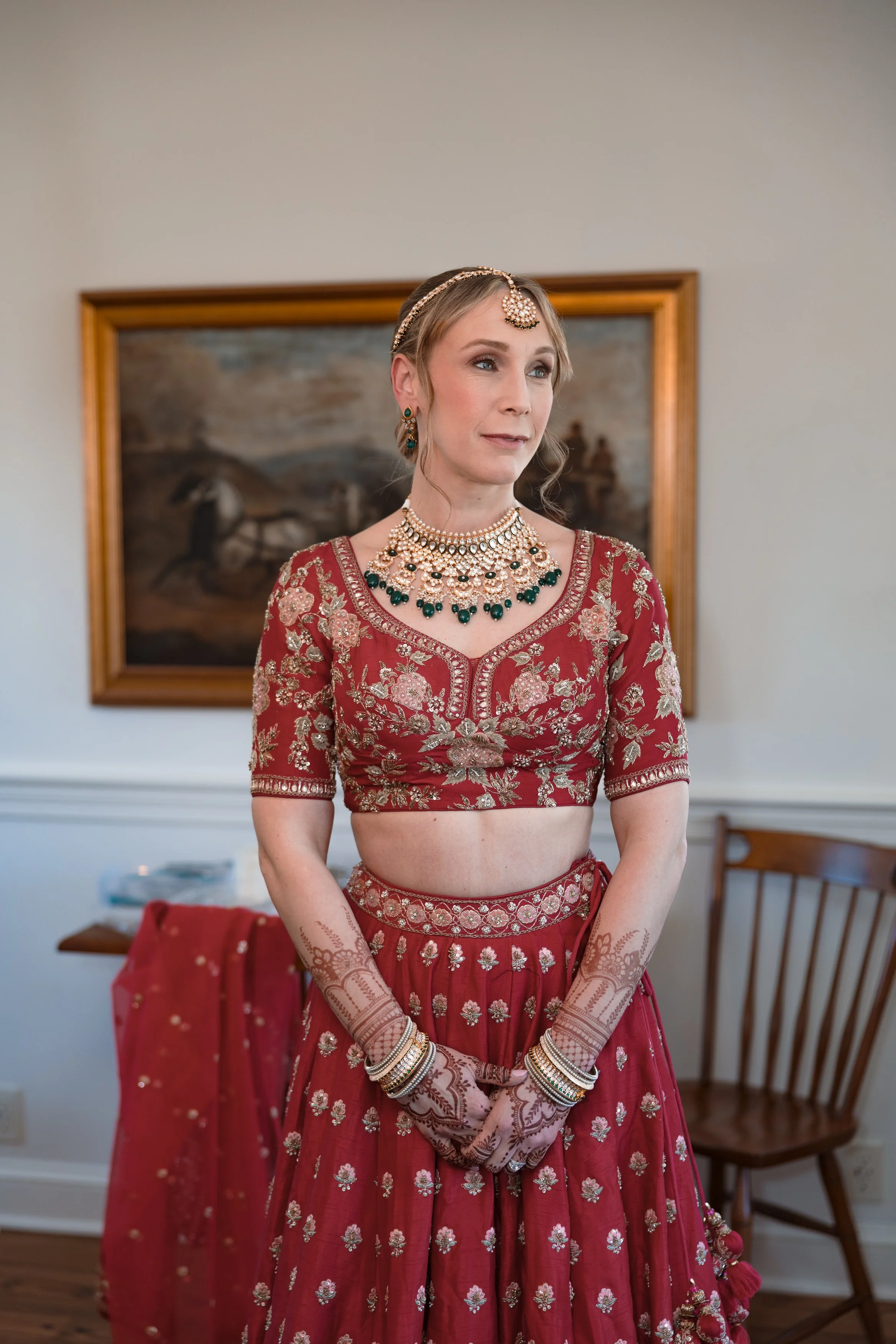 Samantha & Chintan wedding at The Inn at Fox Briar Farm -6.jpg