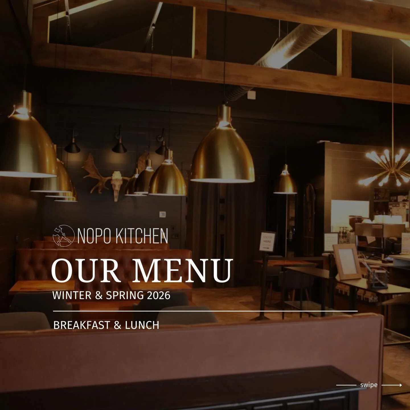 Swipe to see our daily breakfast &amp; lunch menu 🍽️

A couple of small spring rotation updates.