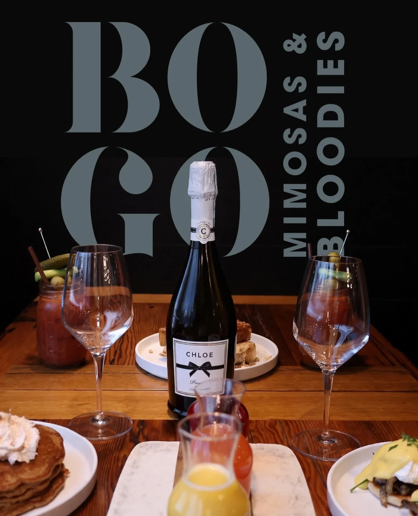 Easter weekend brunch plans at NoPo 🥂

Buy one, get one Bloody Marys &amp; mimosas this Saturday &amp; Sunday!! 

Open 8am to 2pm &mdash; come settle in, stay awhile, and sip something good 🤍

nopokitchen.com | 218.910.5755