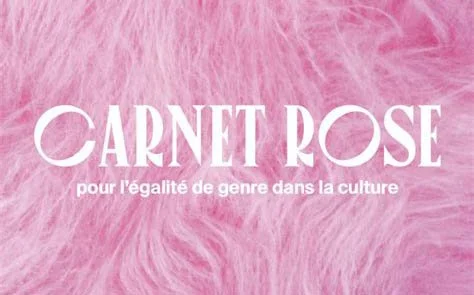 carnet rose Rosa Heft