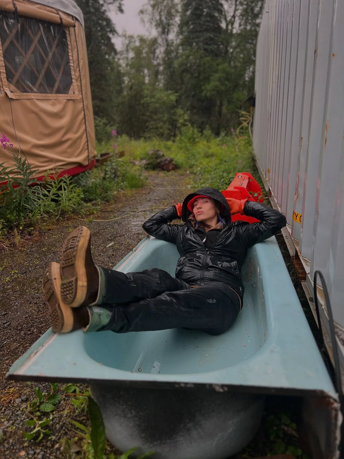 🐟🩵🐟Smokehouse Collective August Gathering  This summer we gathered for the most ambitious combination of a work party, a weekend-long open house, and days of communty dialogues, all while getting to know our land, getting nets in the water, sharin