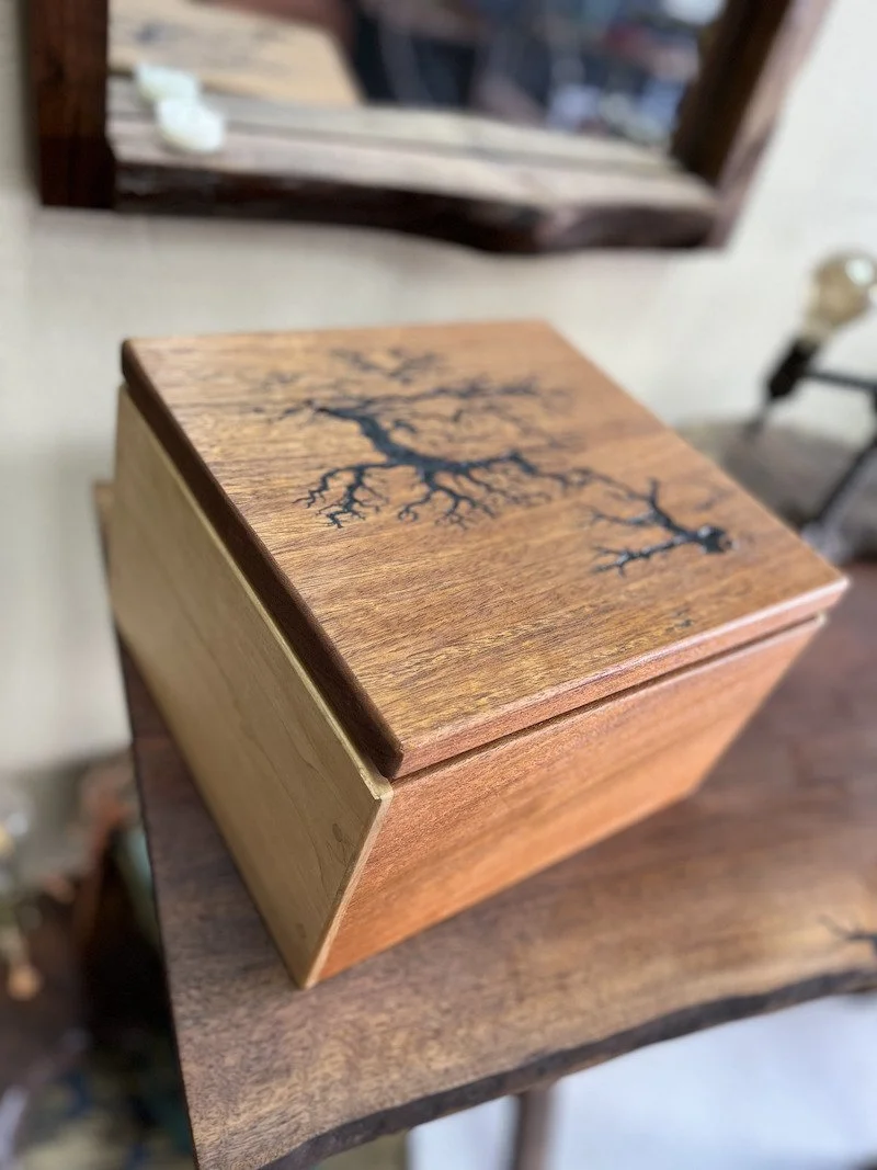 Custom Wood Mesquite Jewelry Box — Corbin Brothers