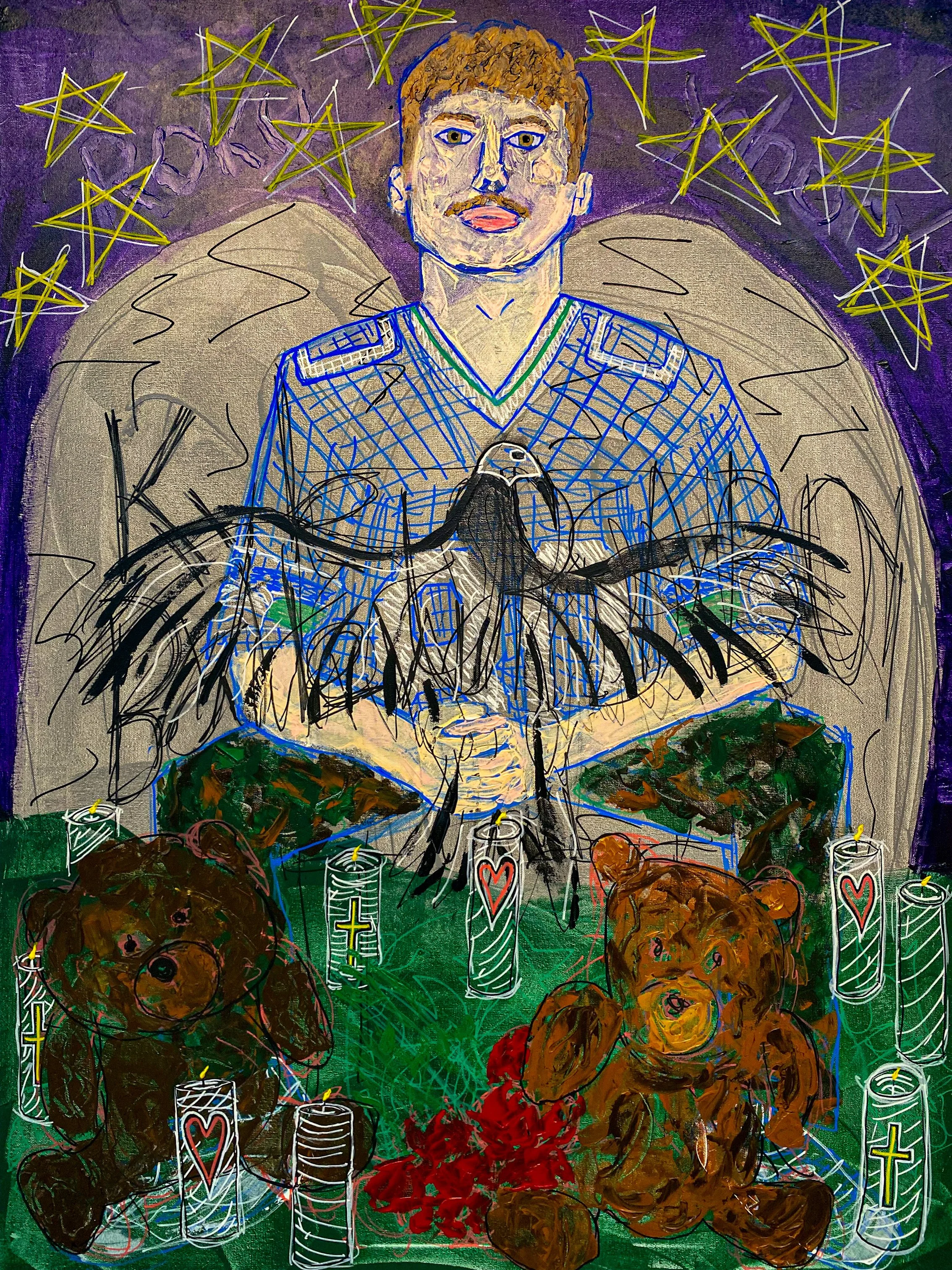 "This Journey"
2024, 36 x 48 inches
Acrylic Painting on Canvas