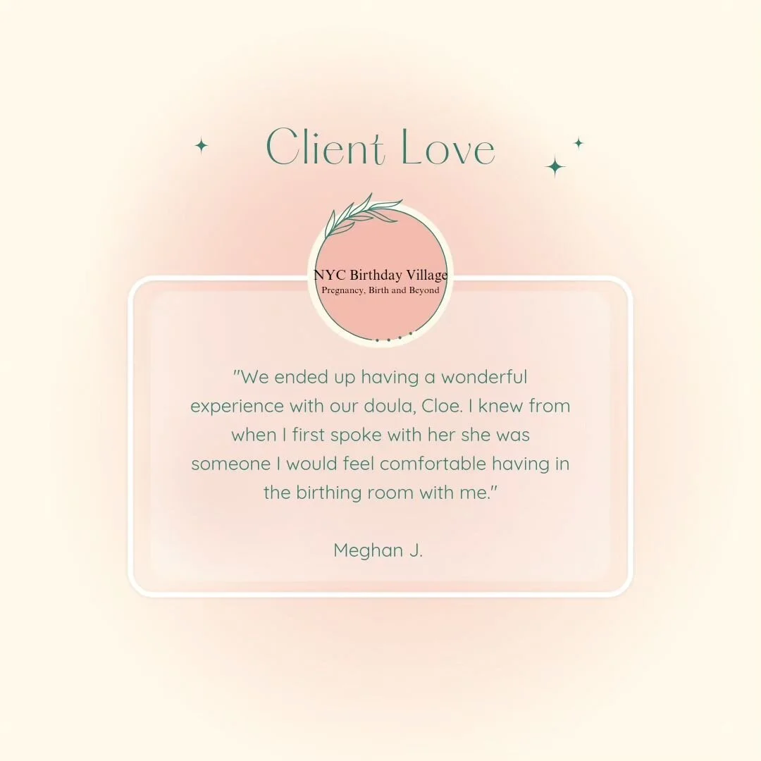 Postpartum Doula Support — NYC Birth Village Doulas