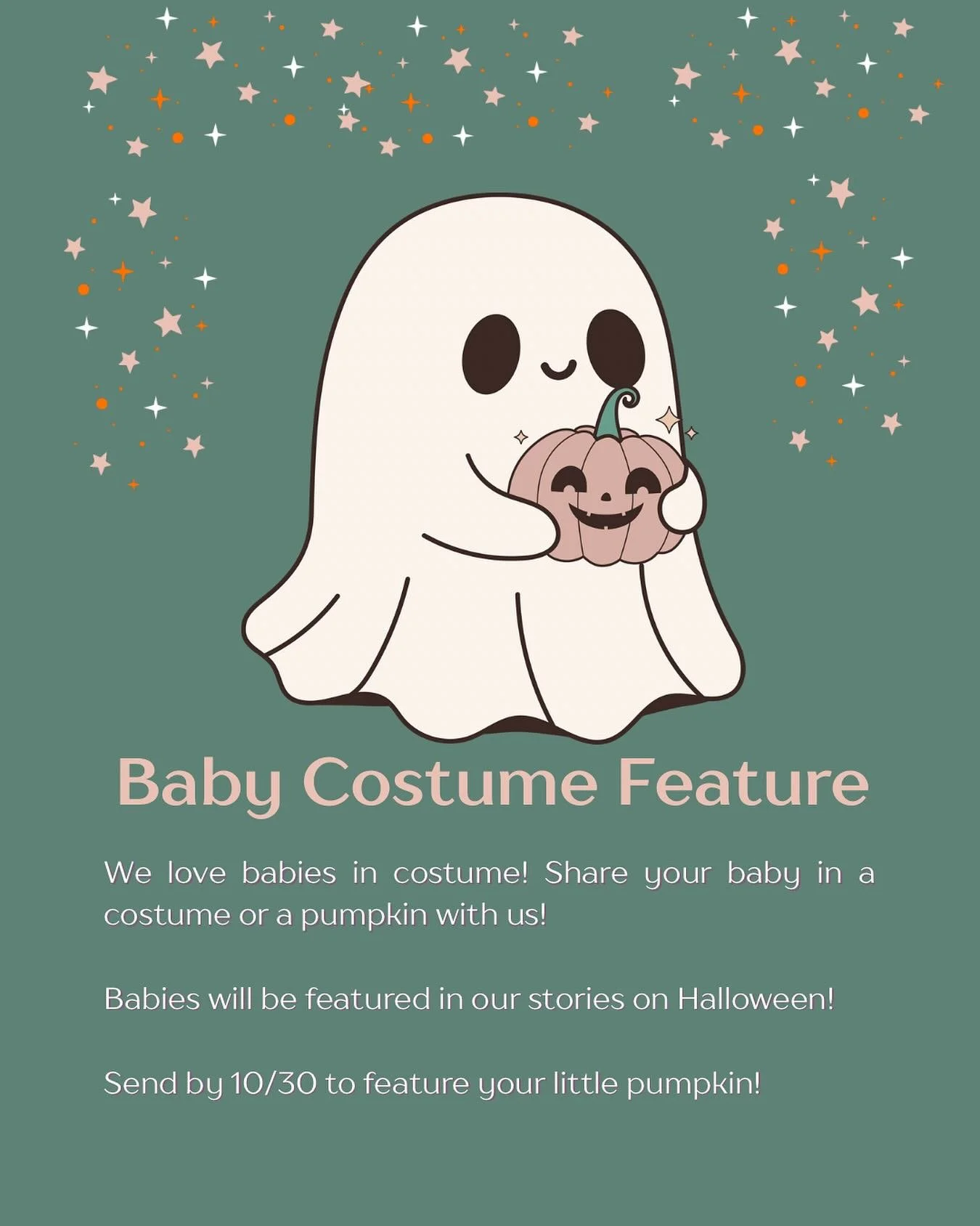 Celebrate Halloween and pumpkin spice season with our Baby Costume Feature! 🎃 👻 

We love a baby in a costume or a baby in a pumpkin! 🎃 

Please share your little ones&rsquo; costumes with us via DM so we can share with our Village! 🤍

 #babycost