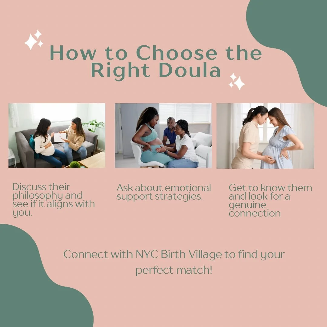 The right doula is all about trust and connection. ✨

Ask how they support during challenges  and how they help families thrive in postpartum. Finding the right fit for your family and building a village are valuable to your birth and postpartum expe