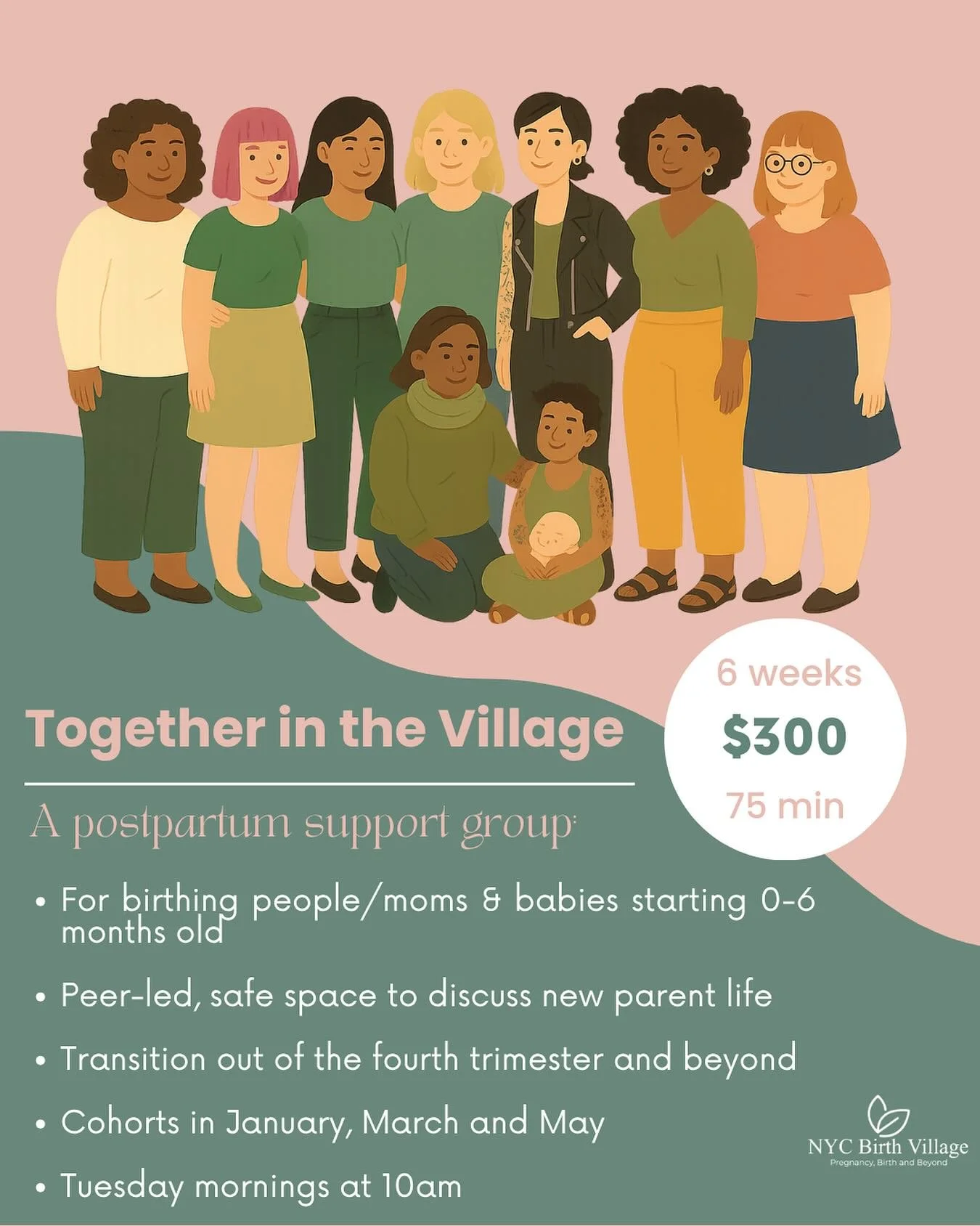 Postpartum isn&rsquo;t meant to be done alone. 💌

Join the village. 🤍✨

#nyc #nycdoulas #nycdoulalove #nycmoms #mommie #nycdoula #nyc