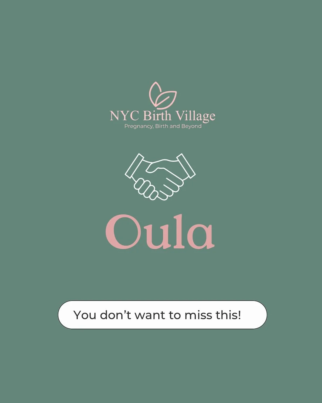 At NYC Birth Village, we value meeting people where they are, collaborative care with our clients and their providers, informed consent and respect throughout your pregnancy/birth/postpartum period. 

We love working 🫶🏻with Oula because we know our